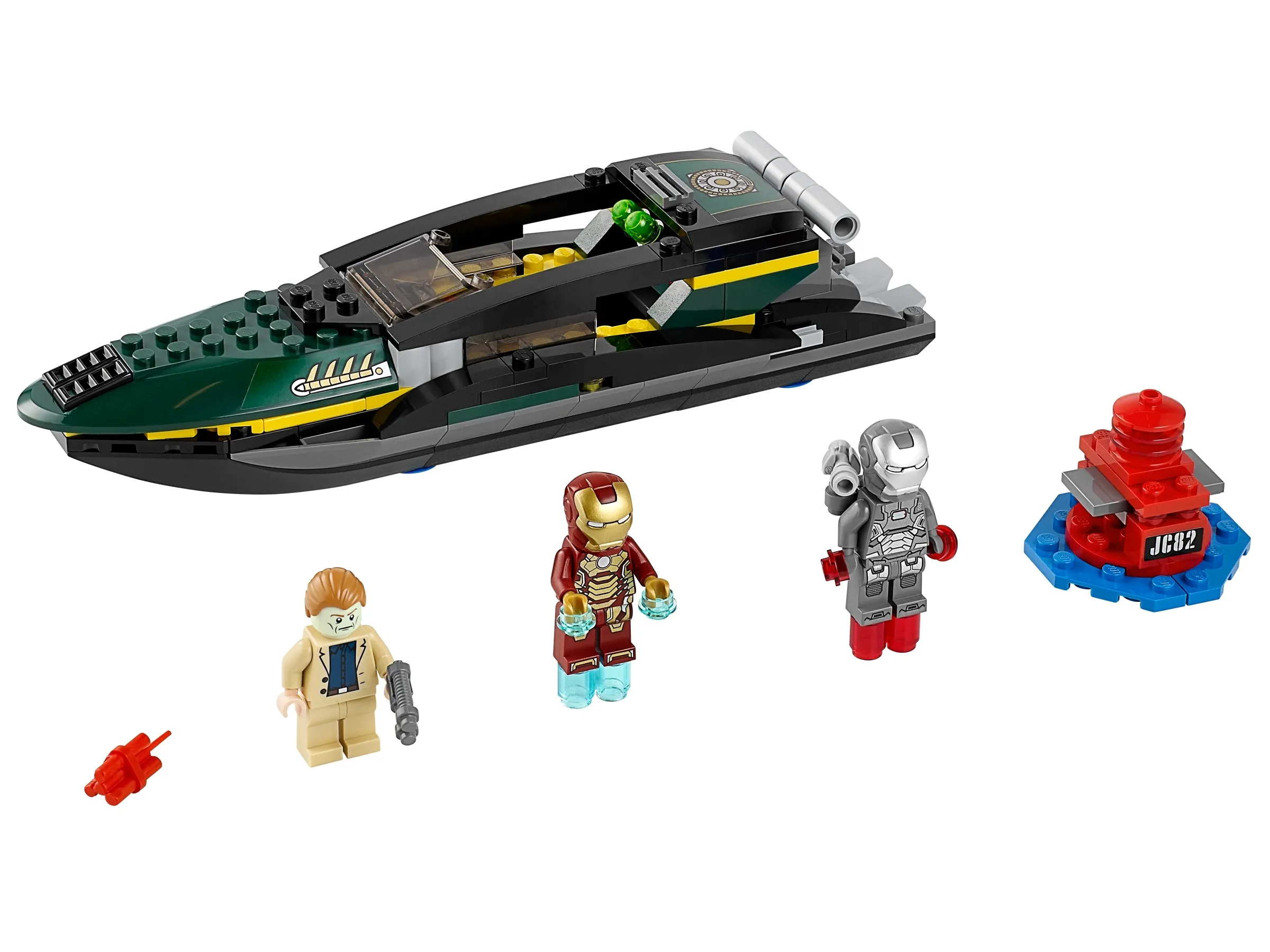 LEGO Marvel Iron Man Extremis Sea Port Battle • Set 76006