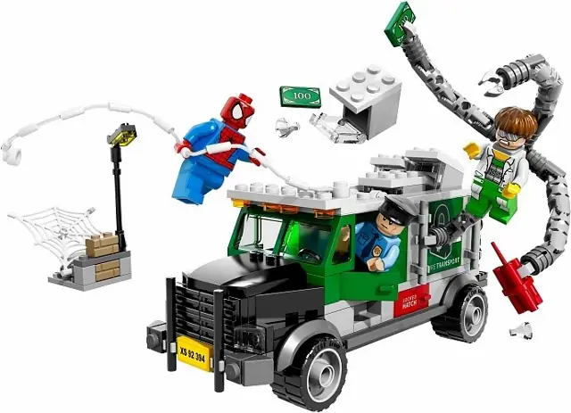 LEGO Marvel Doc Ock Truck Heist • Set 76015 • SetDB