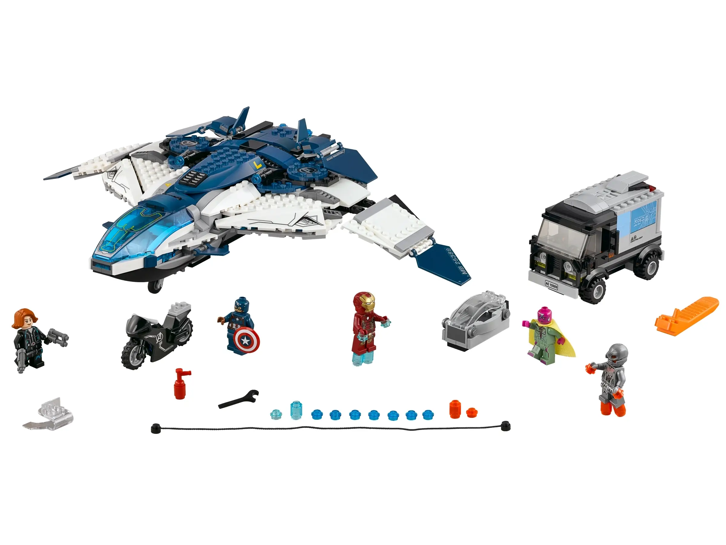 LEGO Marvel The Avengers Quinjet City Chase • Set 76032