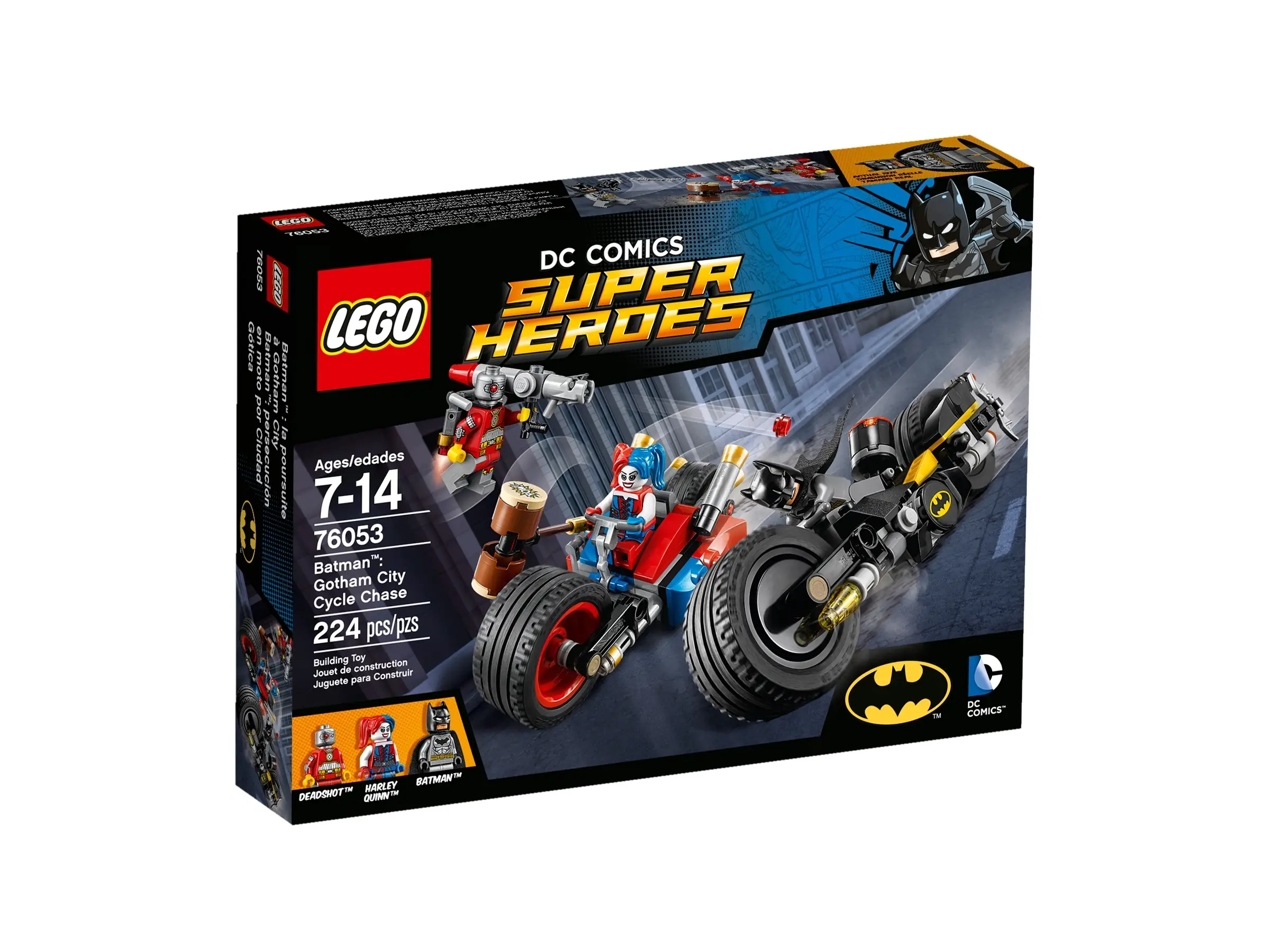 LEGO DC Batman Gotham City Cycle Chase • Set 76053 • SetDB