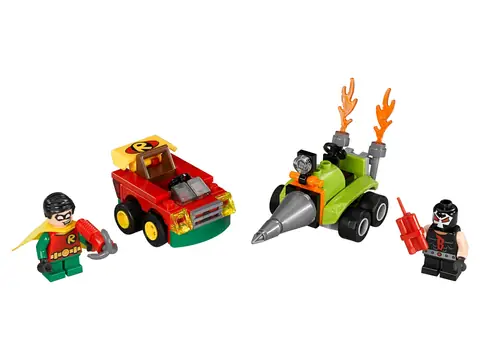 LEGO DC Robin Short Legs • Minifig sh0244 • SetDB