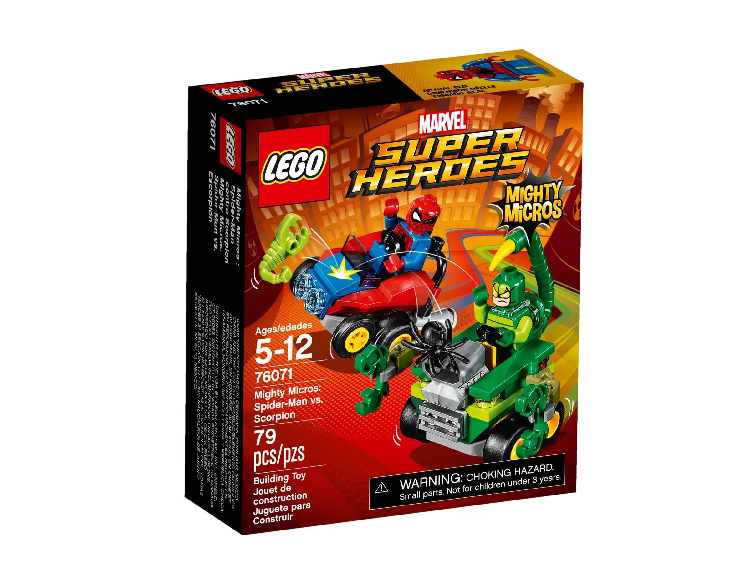 Lego mighty micros spider man sale