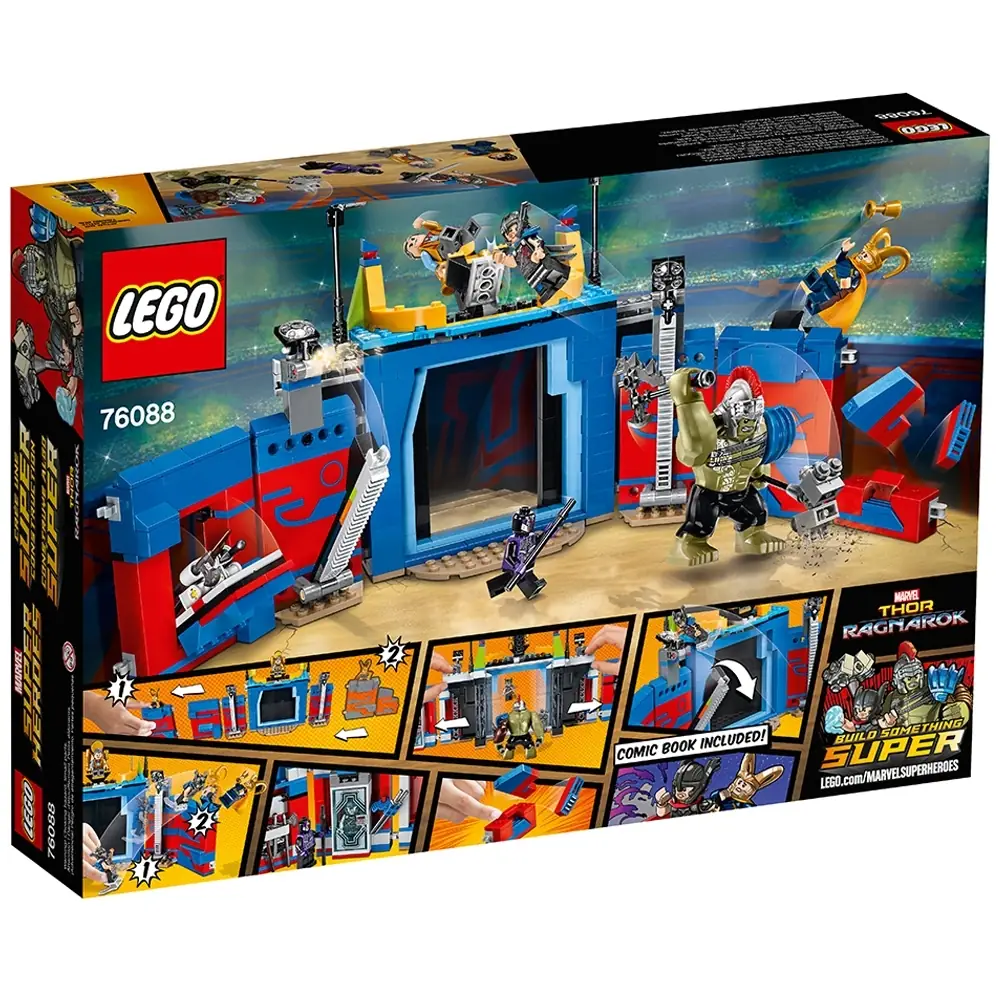 Lego 76084 The Ultimate Battle for Asgard and 76088 online thor vs hulk