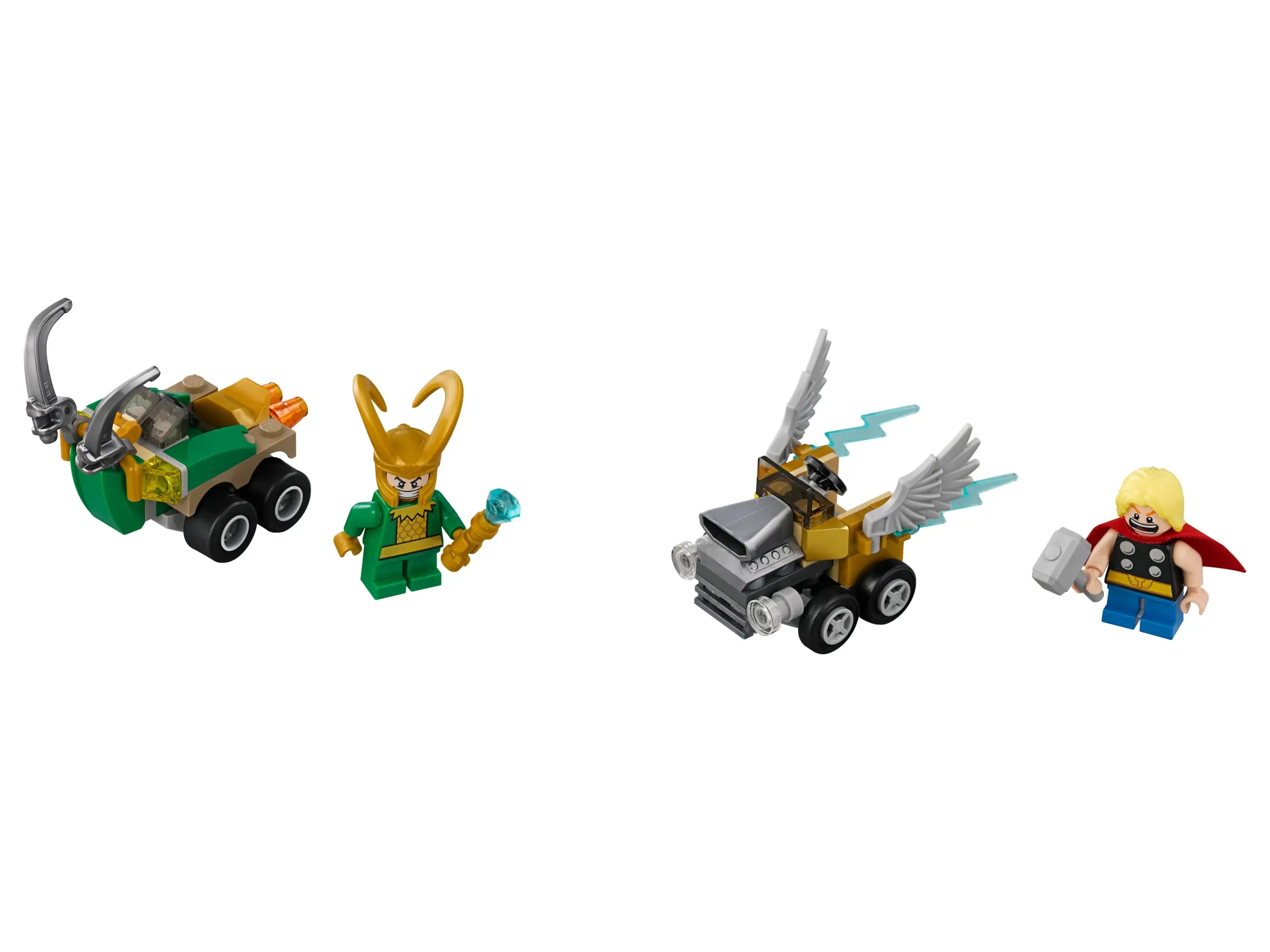 LEGO Marvel Mighty Micros Thor Loki • Set 76091 • SetDB