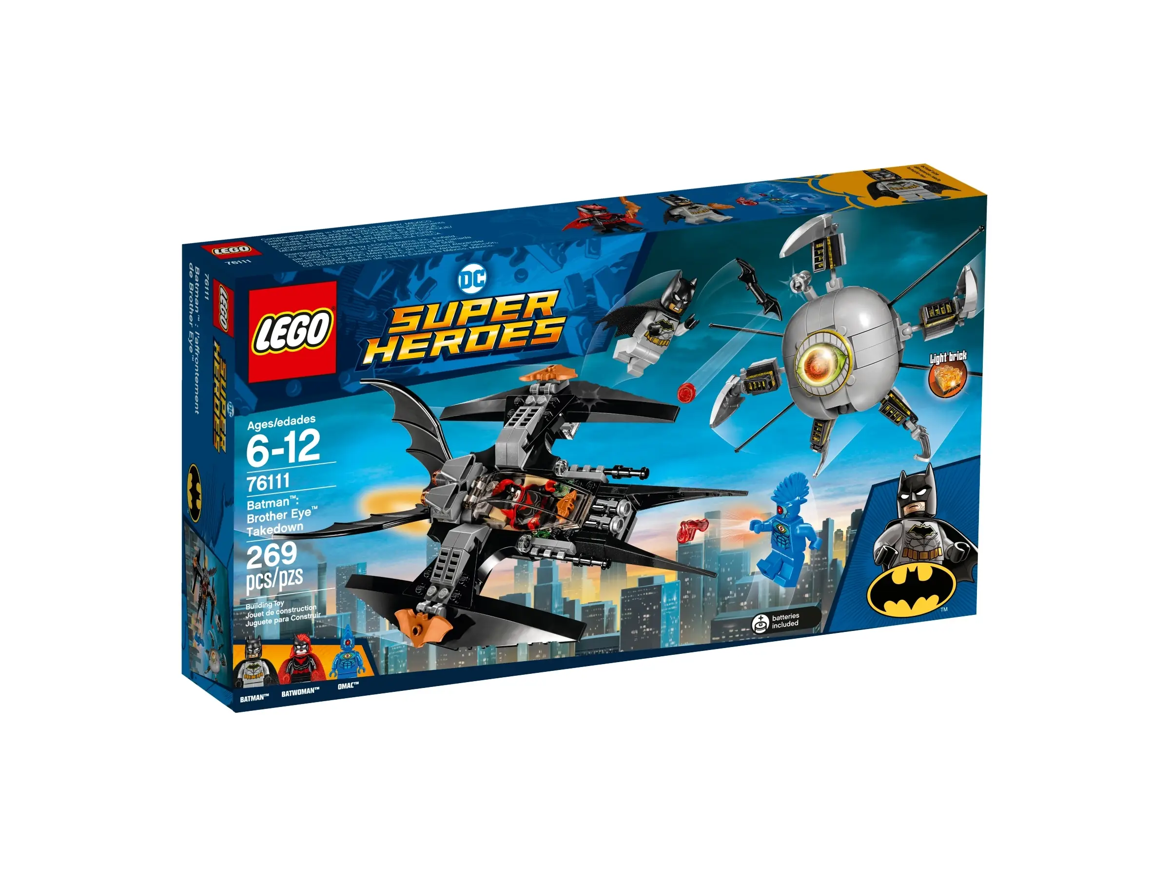 LEGO DC Batman Brother Eye Takedown • Set 76111 • SetDB