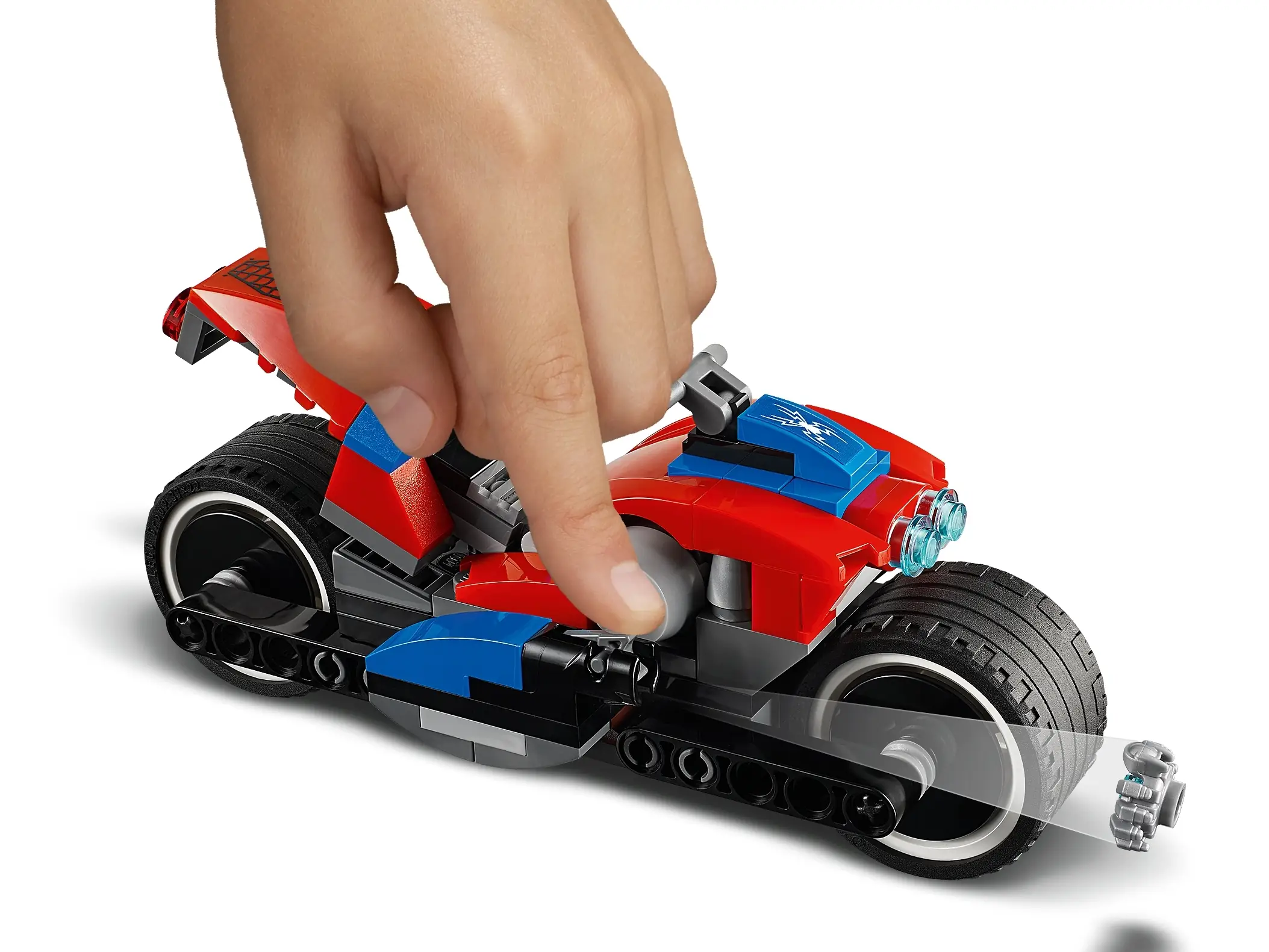 76113 spider man bike rescue online