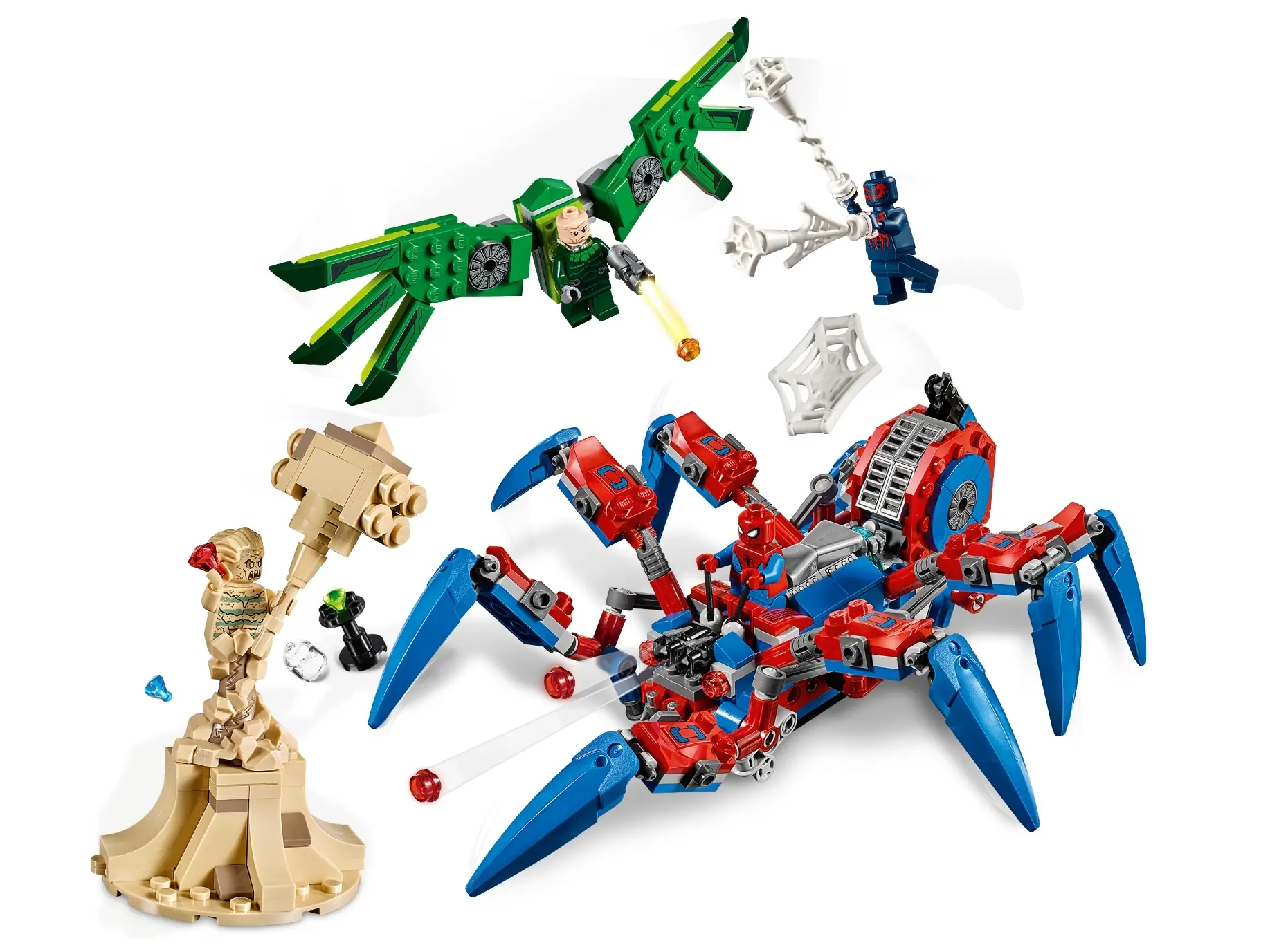 LEGO Marvel Spider Man s Spider Crawler Set 76114