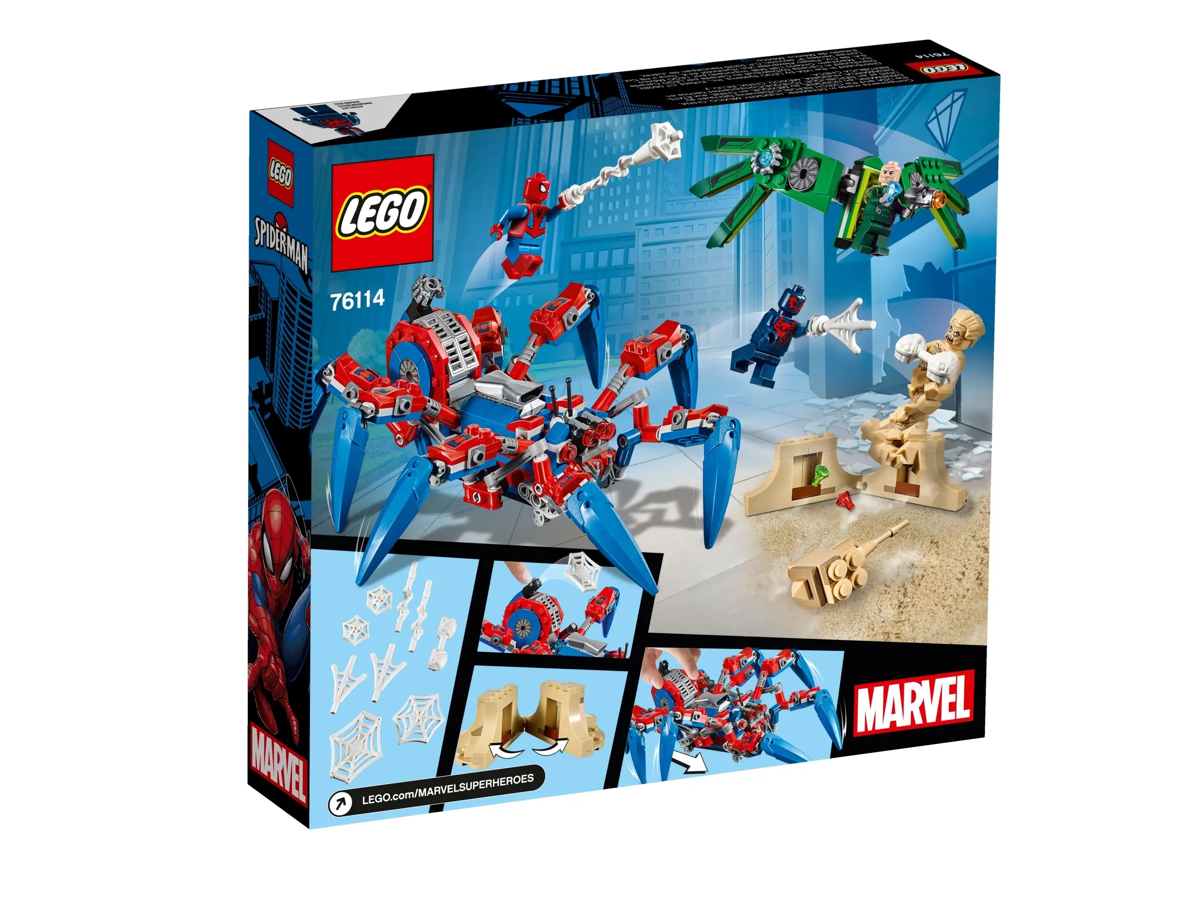 LEGO Marvel Spider-Man's Spider Crawler • Set 76114