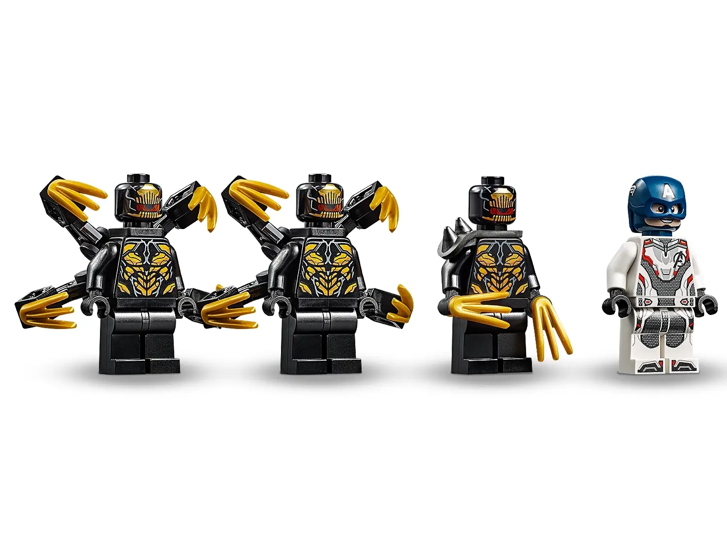 LEGO Marvel Captain America Outriders Attack Set 76123