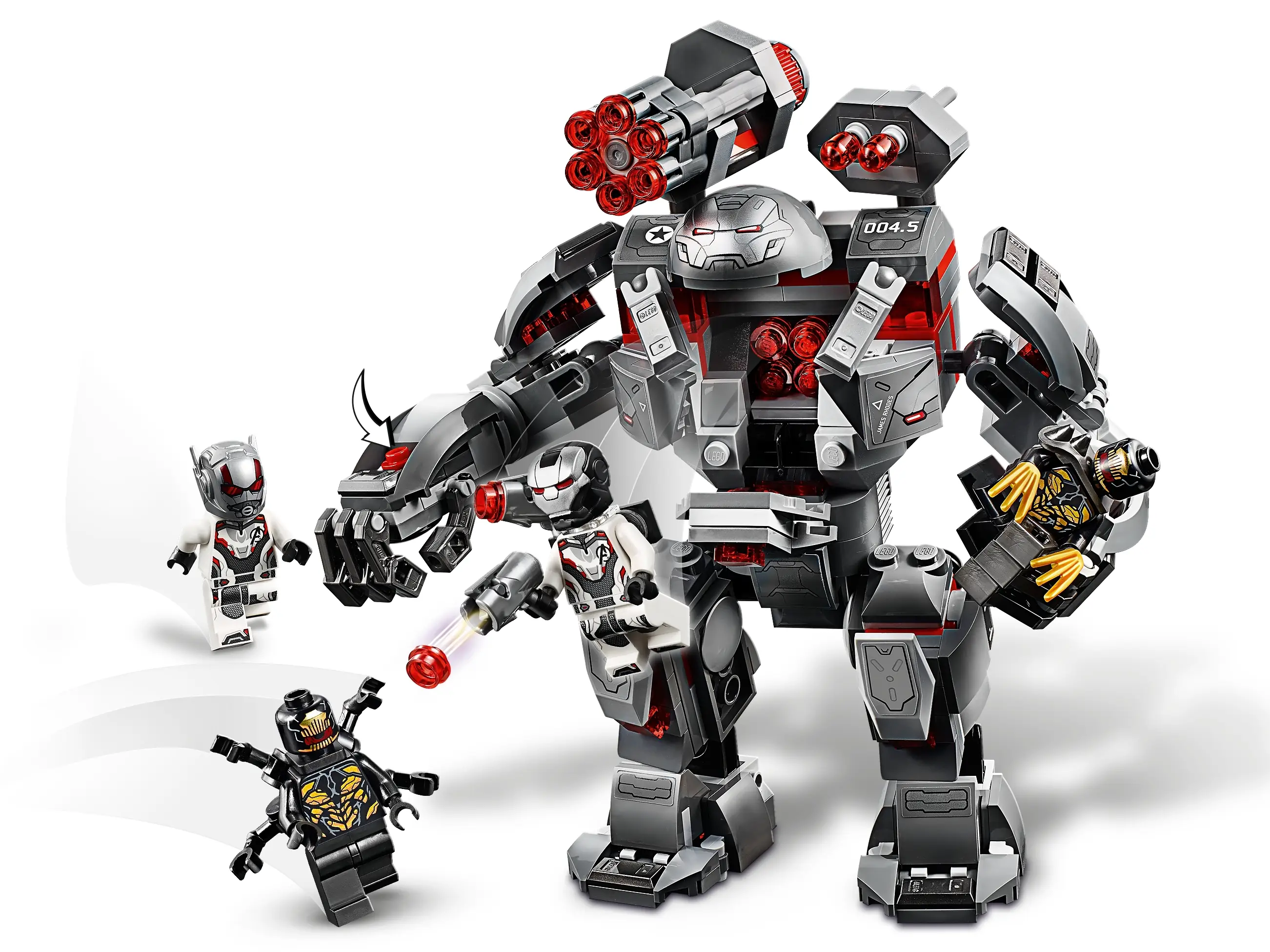 LEGO Marvel War Machine Buster • Set 76124 • SetDB