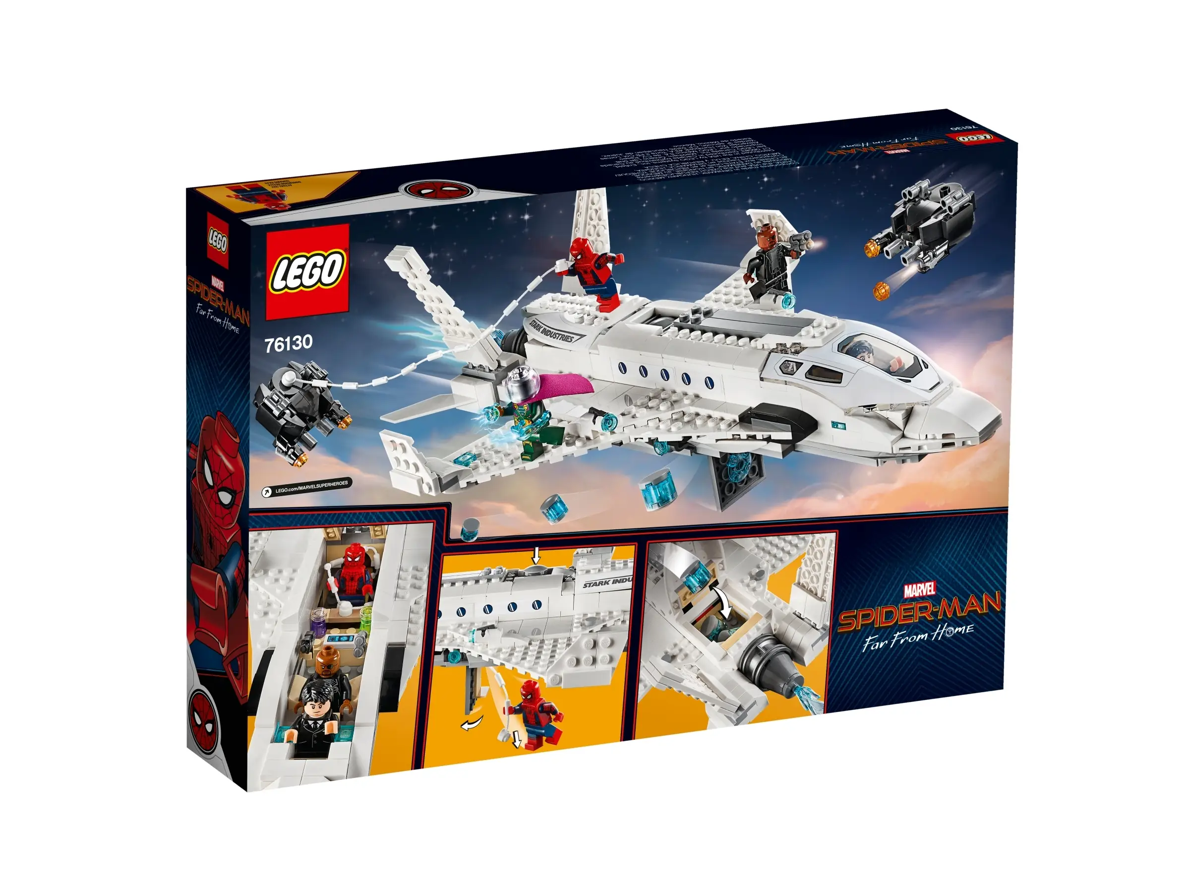 LEGO Marvel Stark Jet and the Drone Attack • Set 76130
