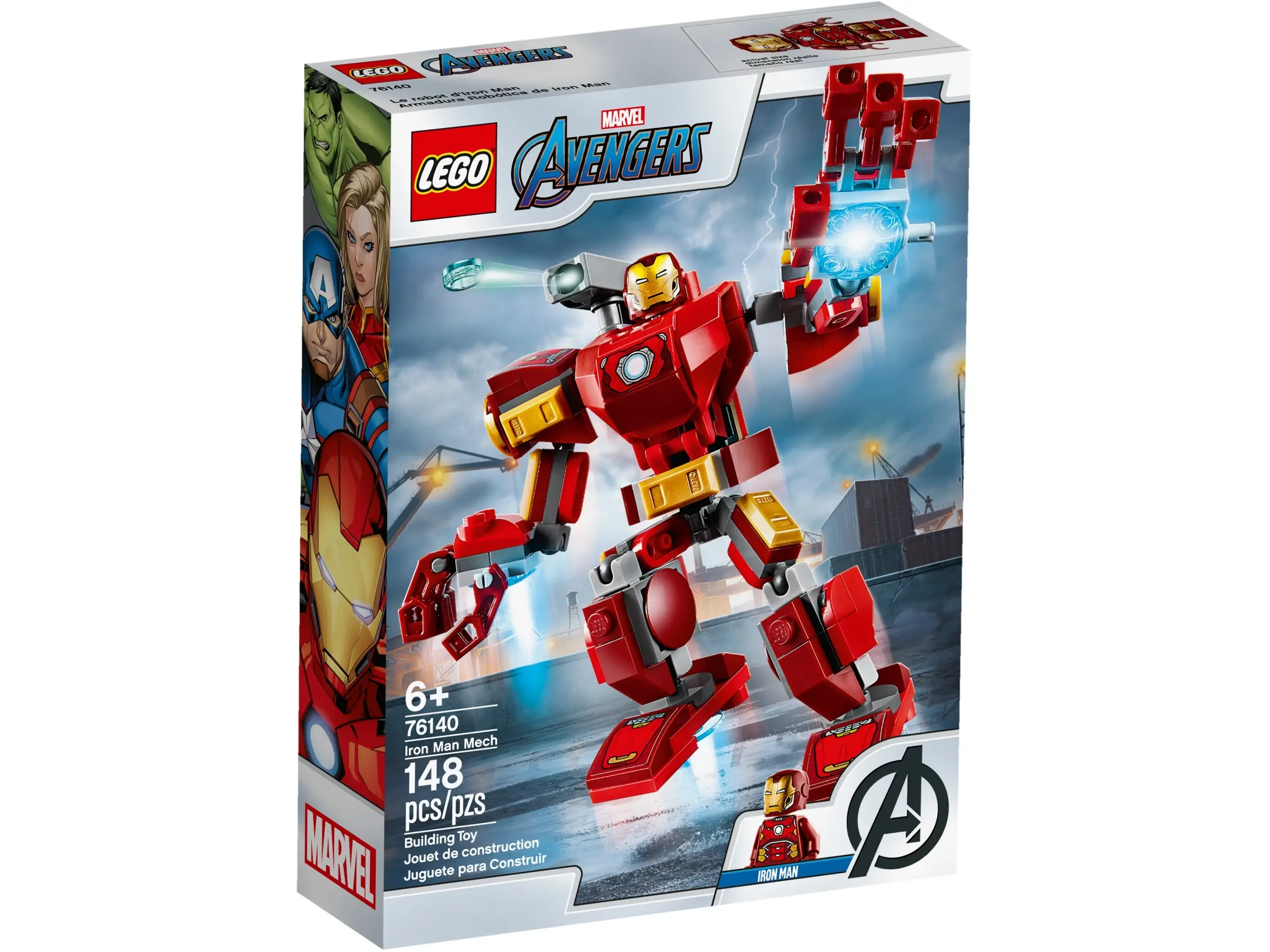 Lego Mech Lego 76140 Amazon LEGO Marvel Iron Man Mech • Set
