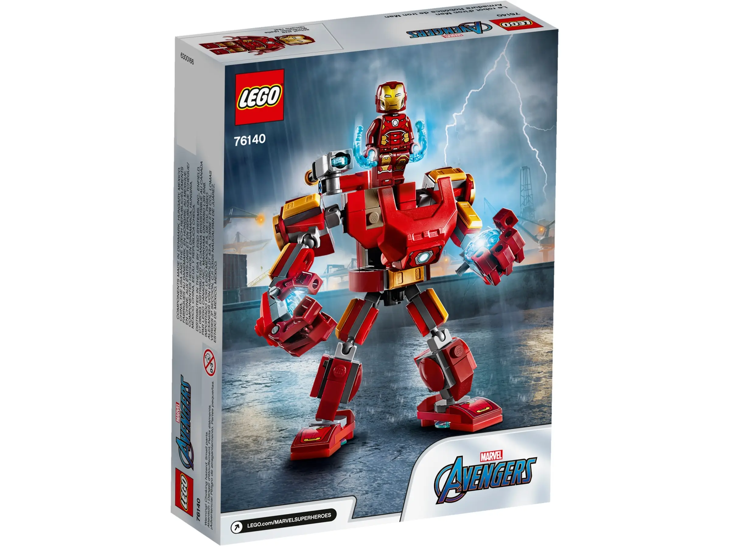 LEGO Marvel Iron Man Mech • Set 76140 • SetDB - Main Image