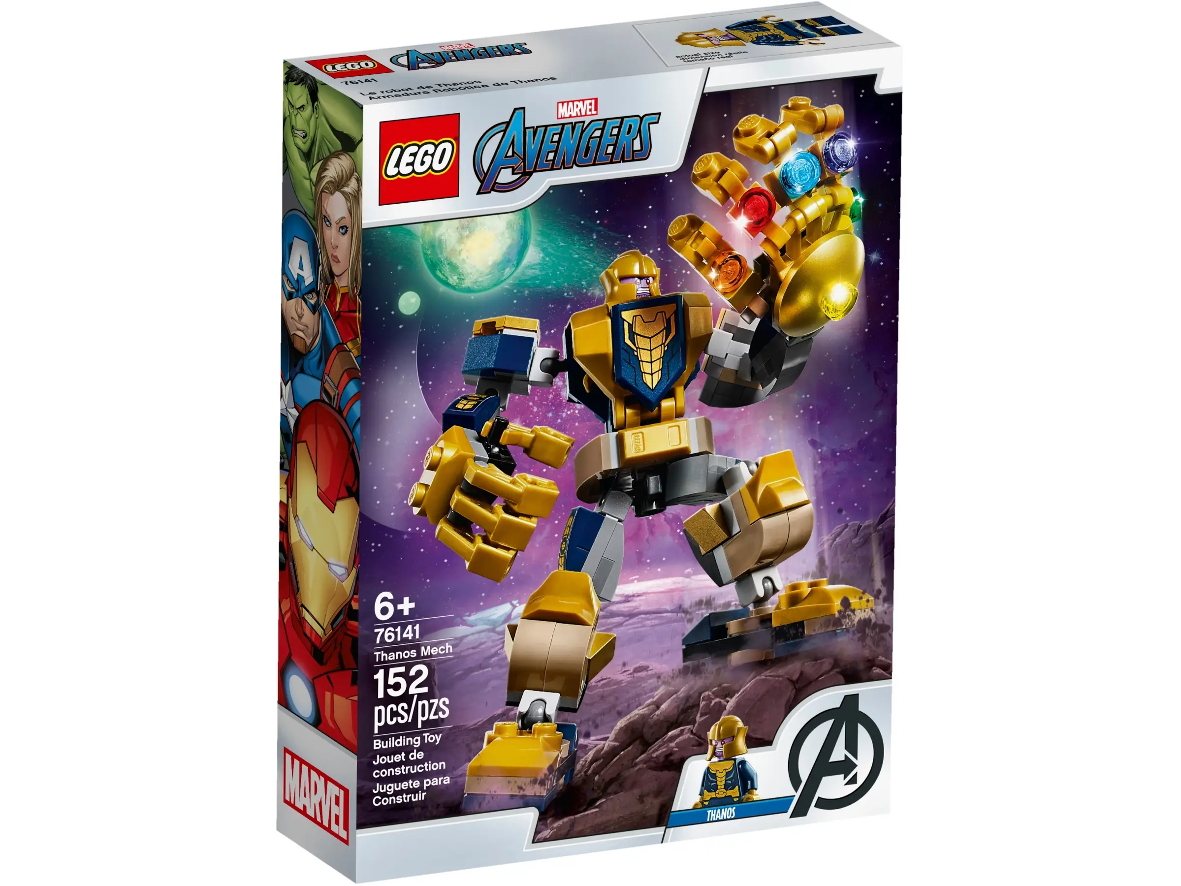 LEGO Marvel Thanos Mech • Set 76141 • SetDB • Merlins Bricks
