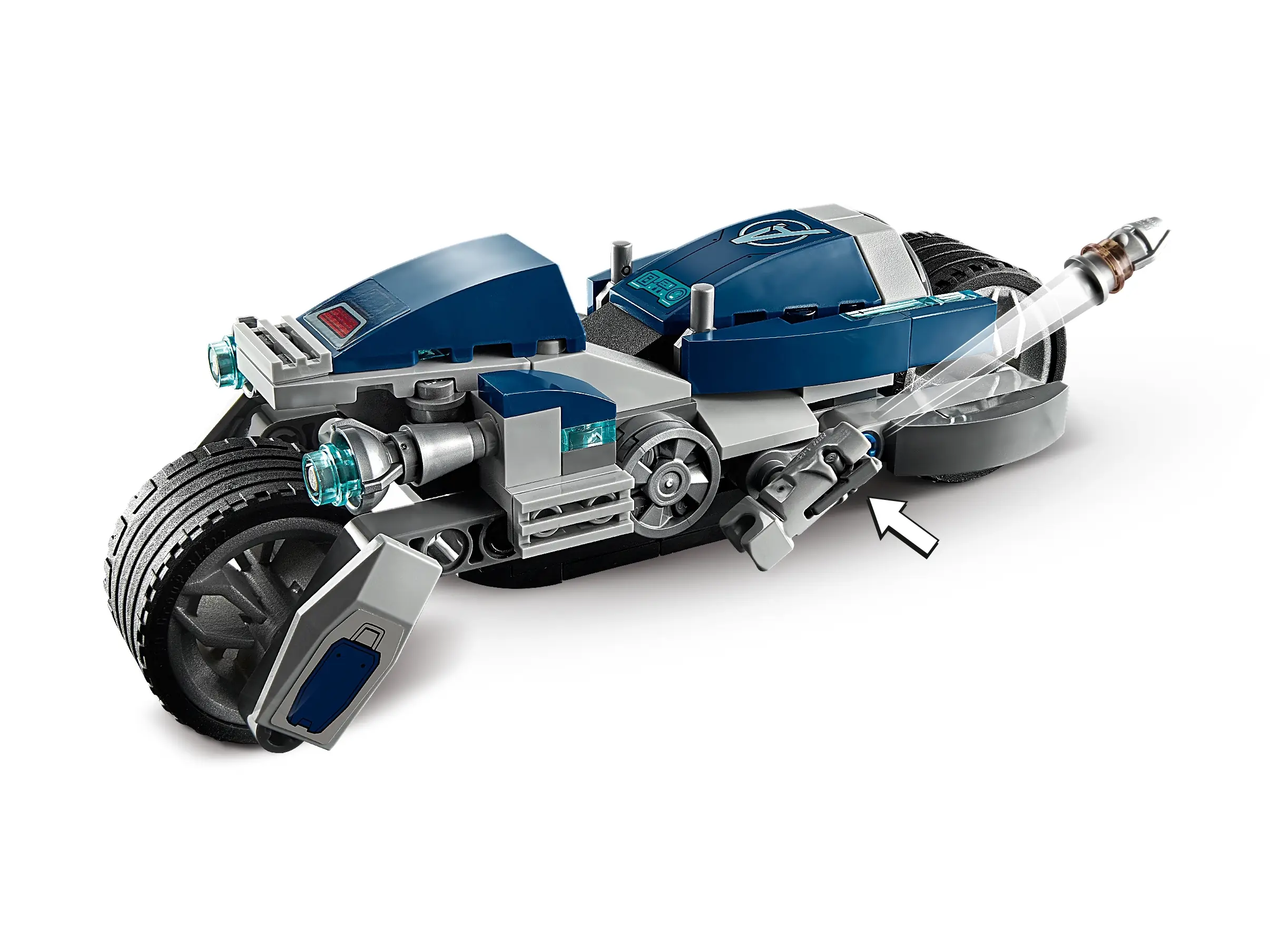 LEGO Marvel Avengers Speeder Bike Attack Set 76142 SetDB