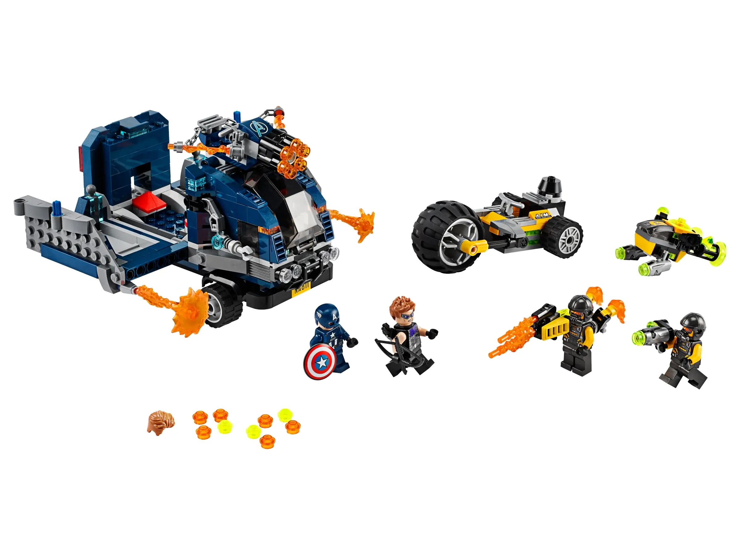 LEGO Marvel Avengers Truck Take-down • Set 76143 • SetDB