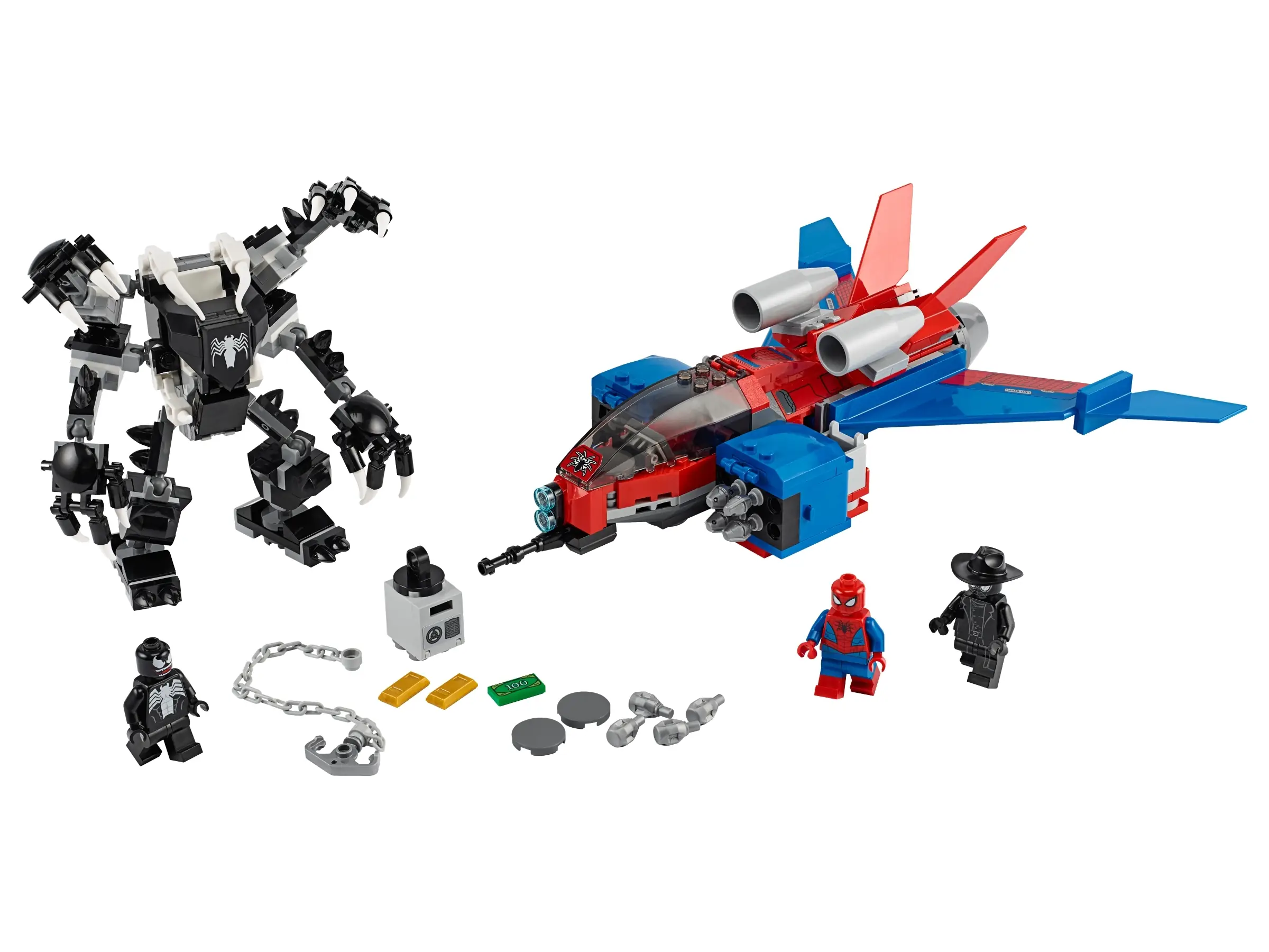LEGO Marvel Spiderjet vs. Venom Mech Set 76150 SetDB