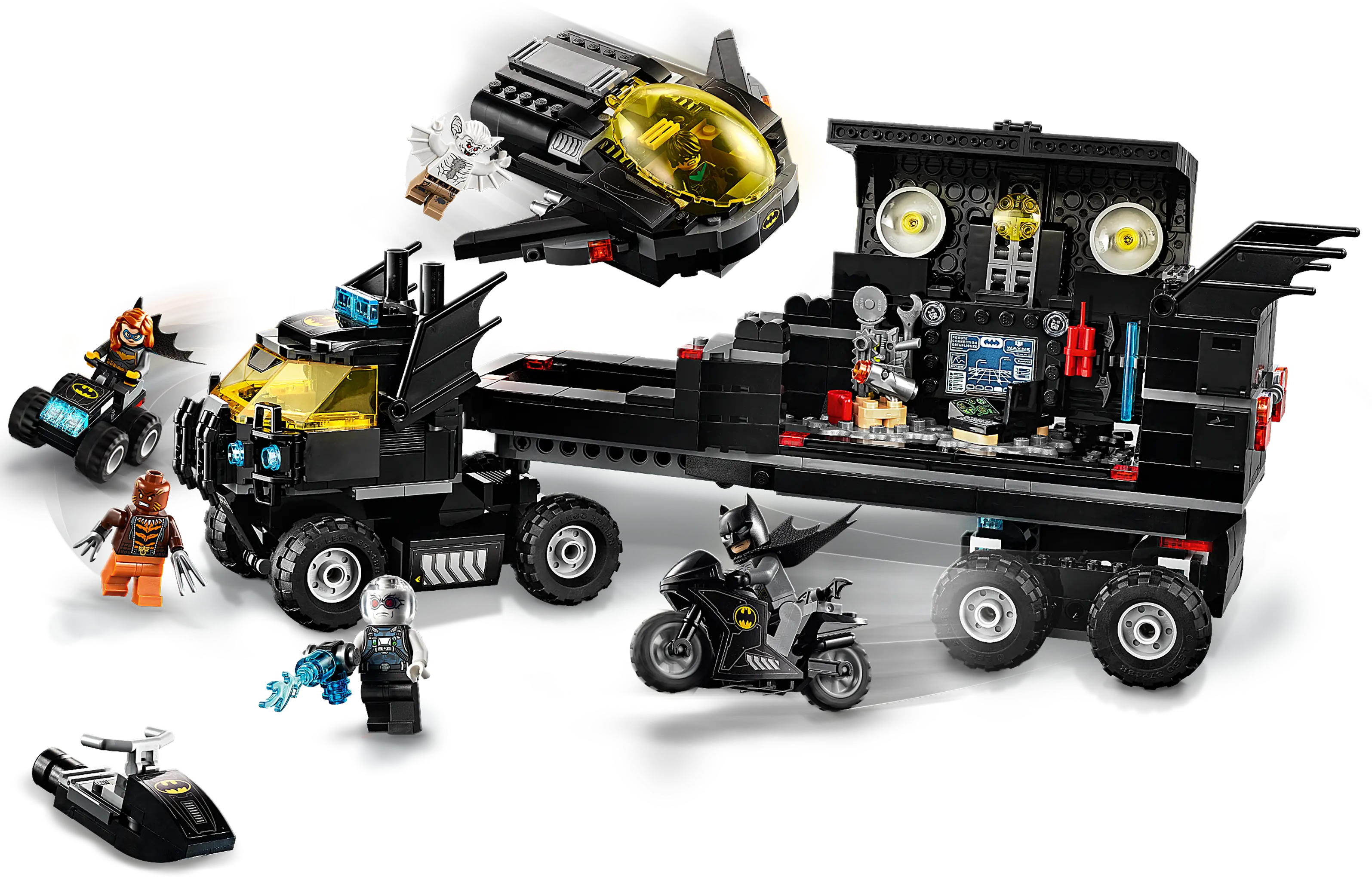LEGO Batman Mobile Bat Base Set 76160 SetDB