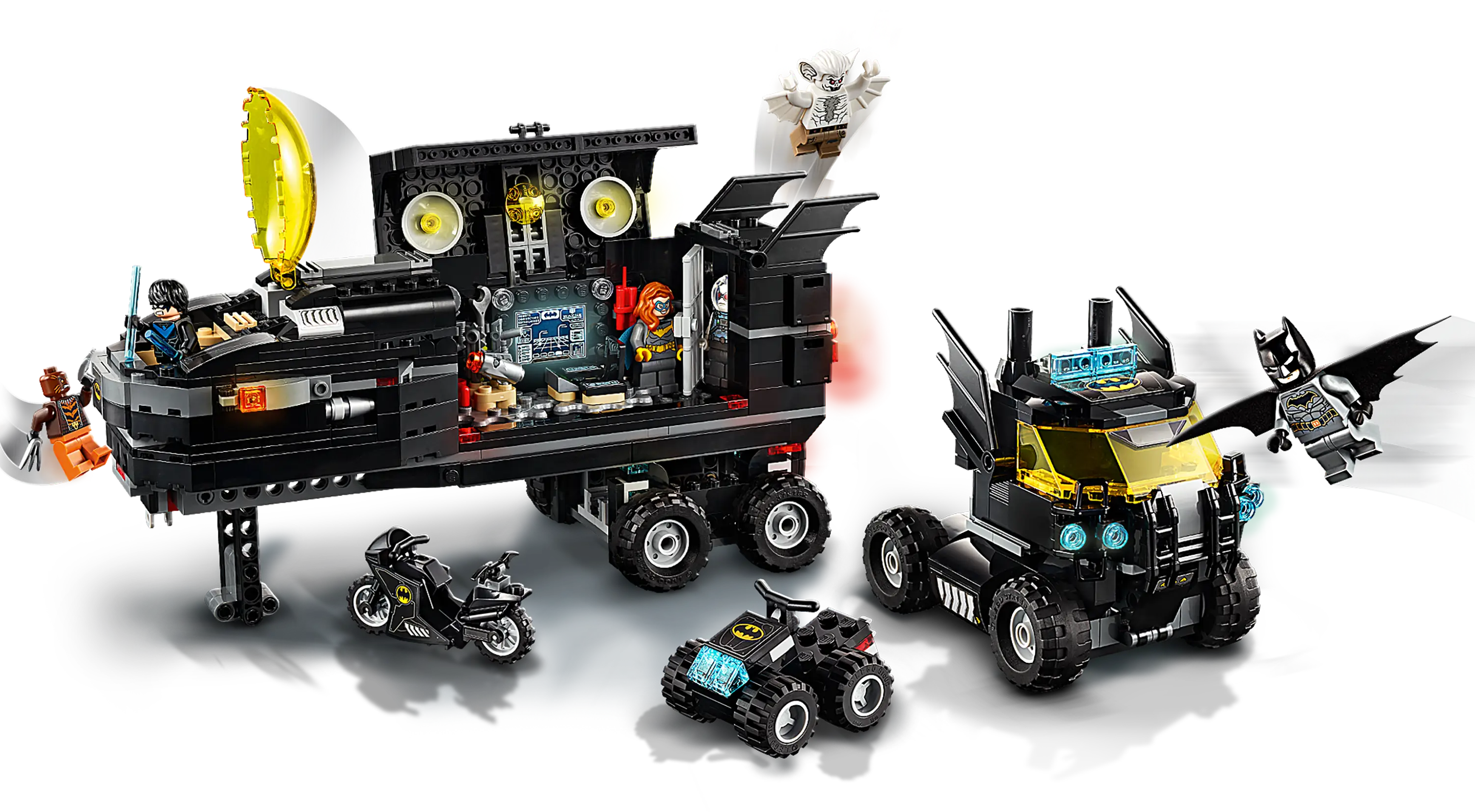 LEGO Batman Mobile Bat Base Set 76160 SetDB