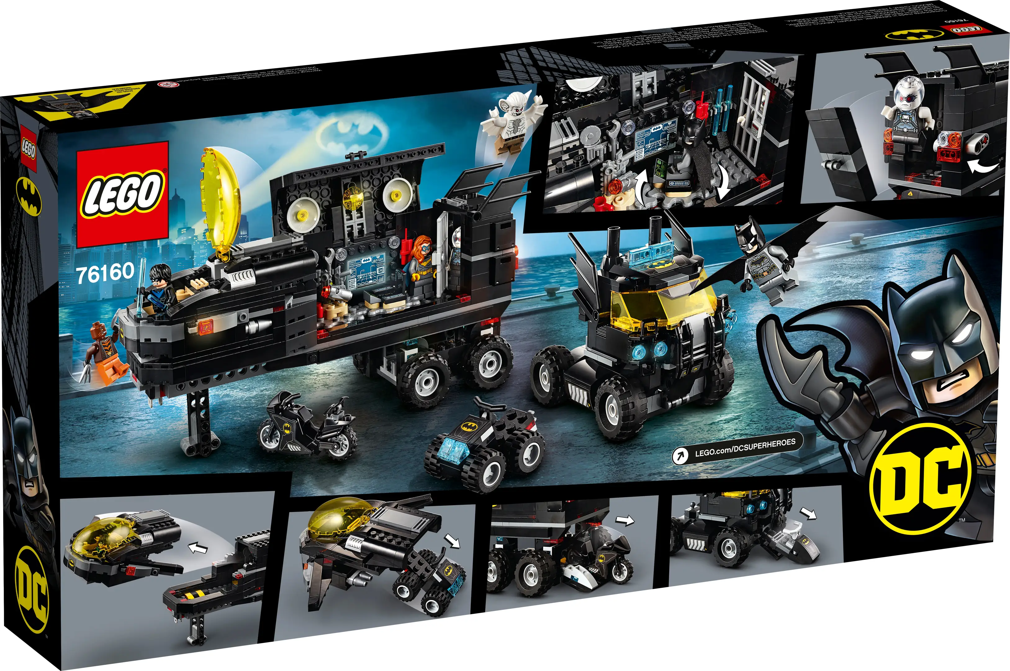 LEGO Batman Mobile Bat Base • Set 76160 • SetDB
