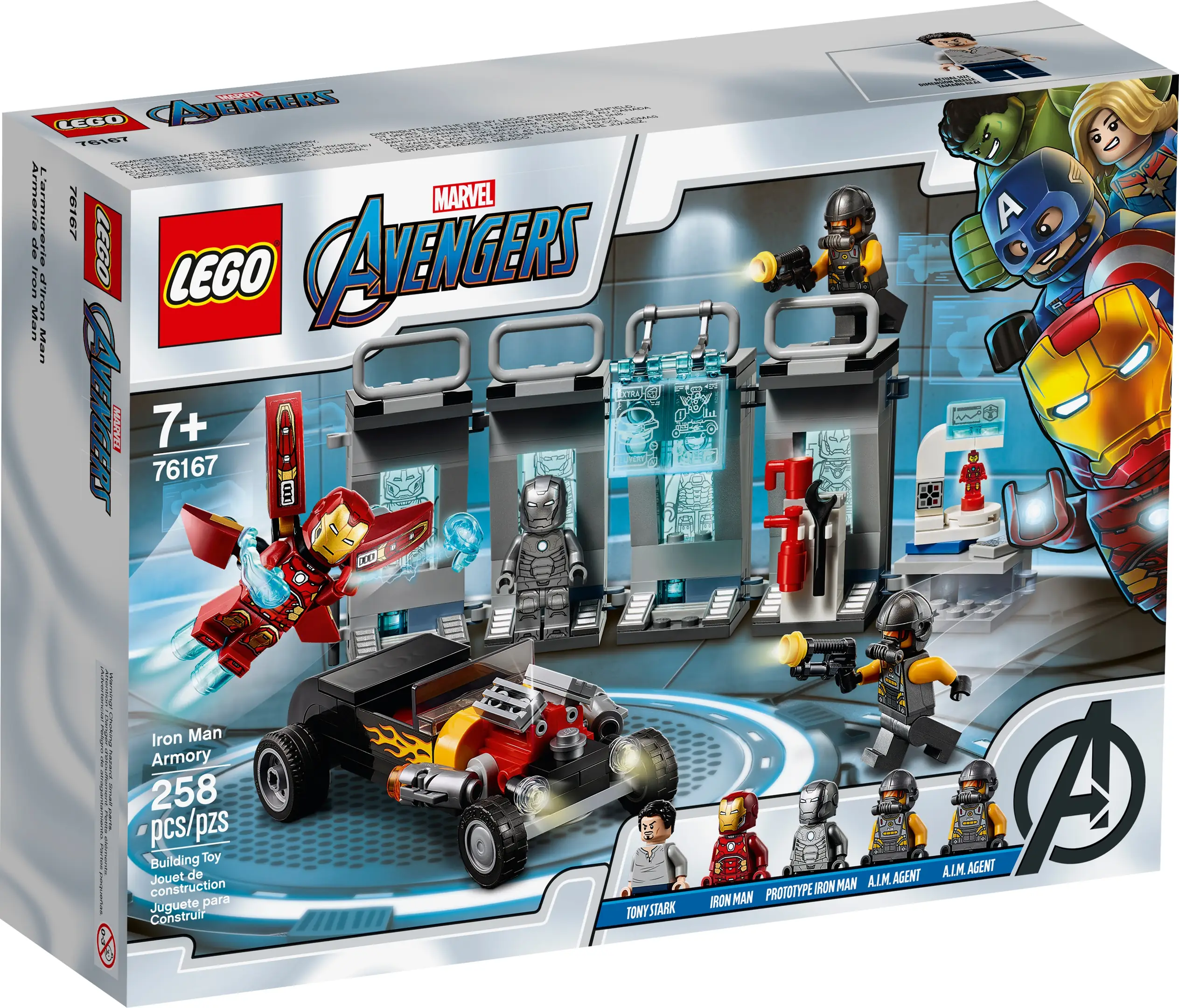M.W② 2本 LEGO Marvel Iron Man Armory • Set 76167 • SetDB