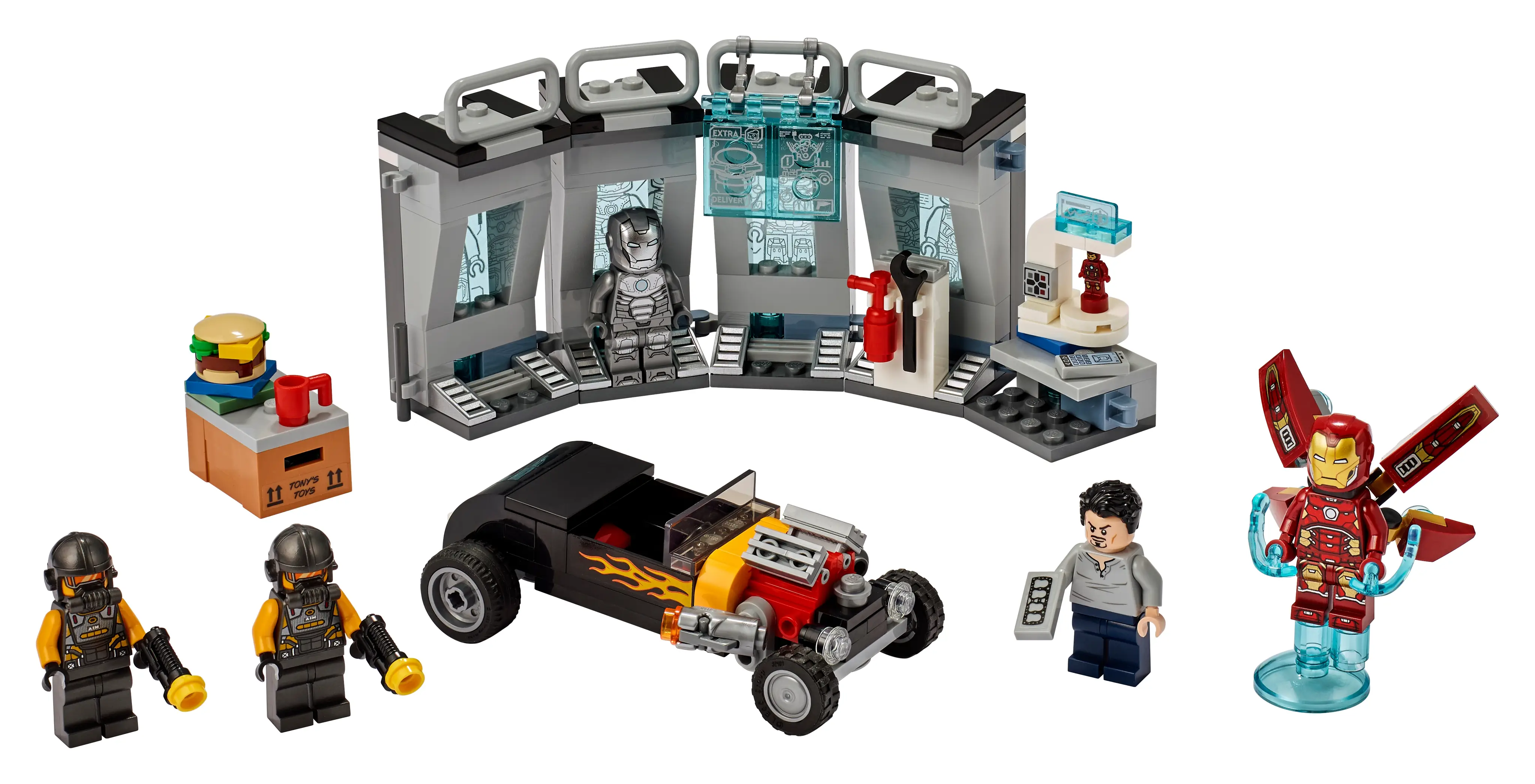 LEGO Marvel Iron Man Armory • Set 76167 • SetDB