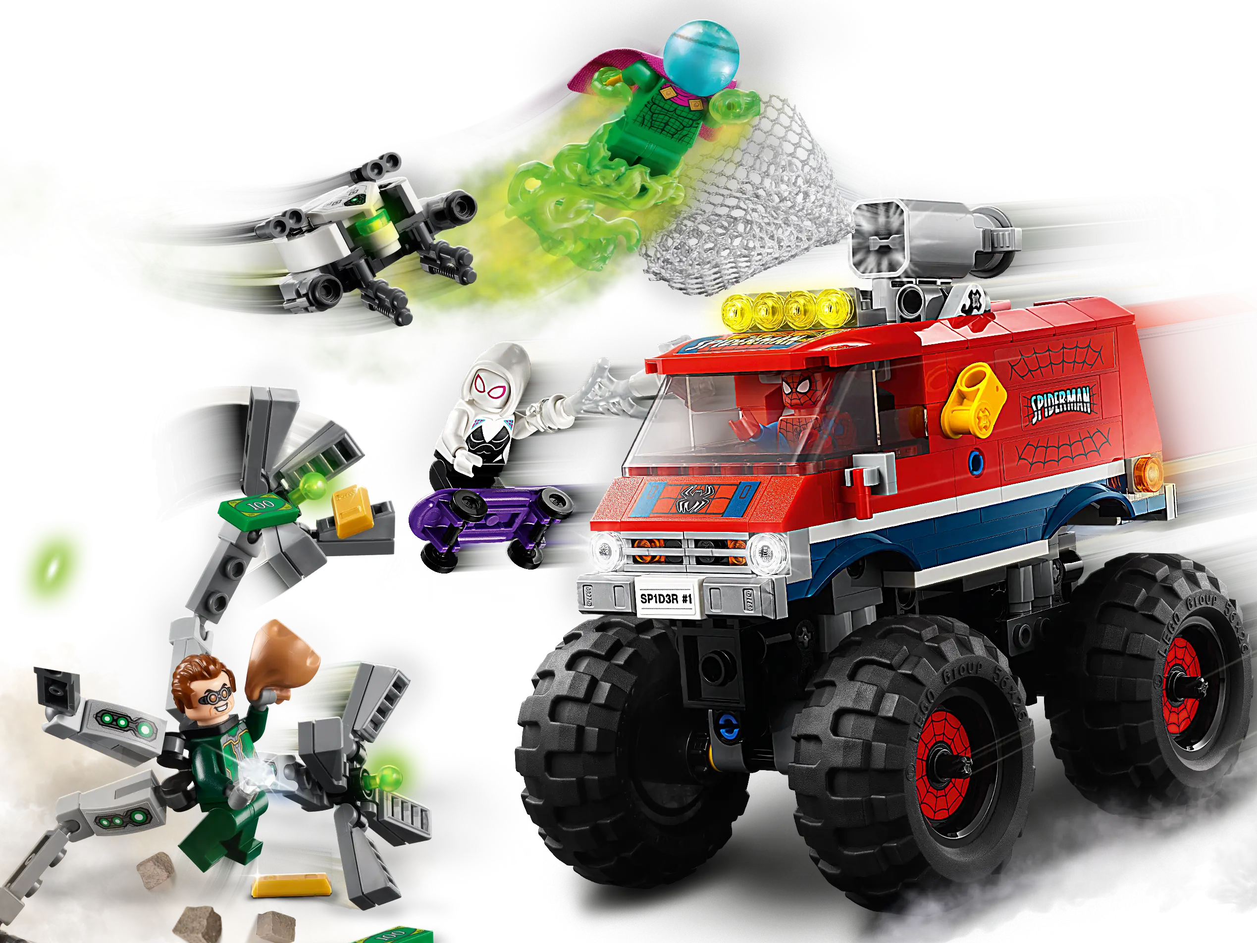 ラッコ Lego Marvel 76174 Spider Man's Monster Truck vs. Mysterio