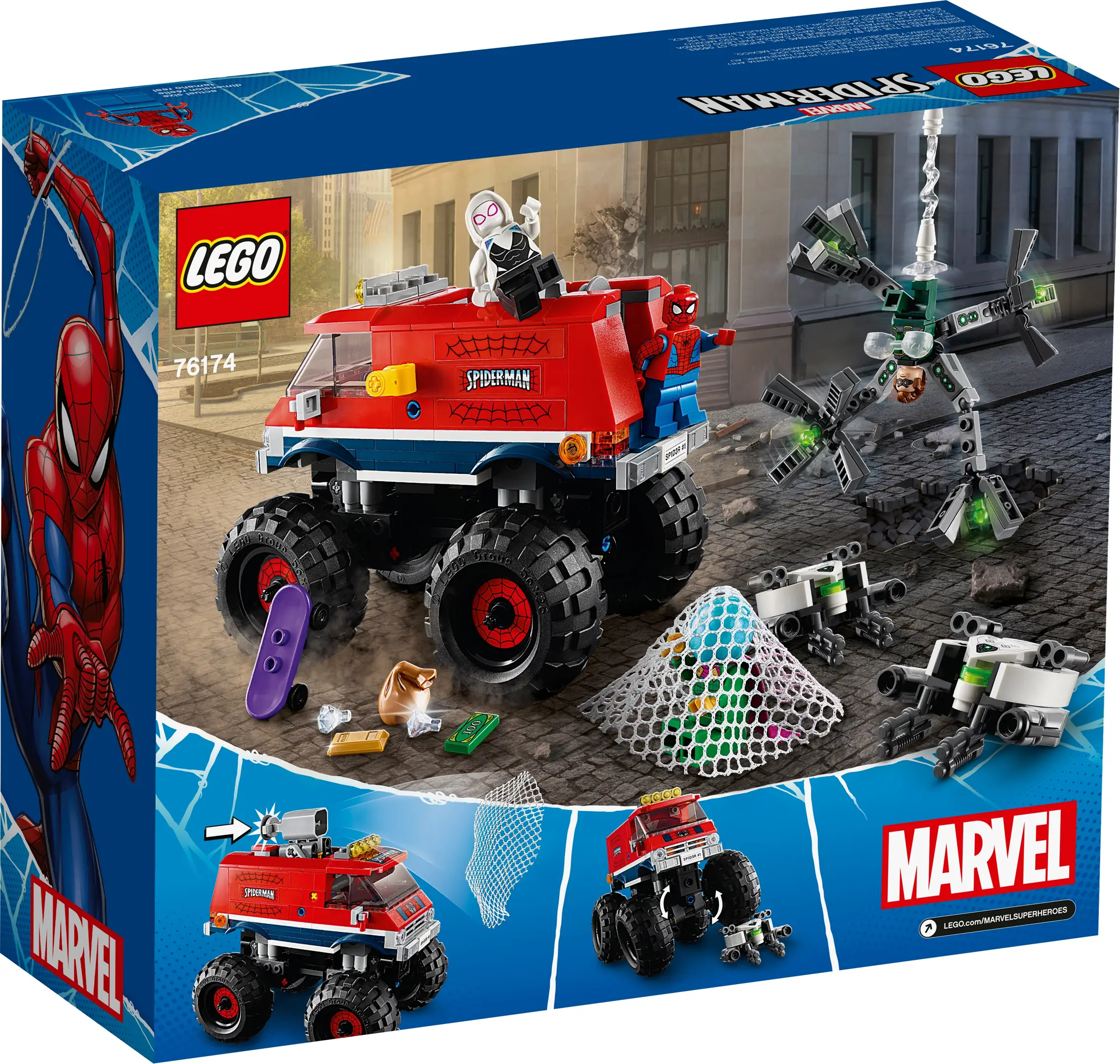 LEGO Marvel Spider-Man's Monster Truck vs. Mysterio