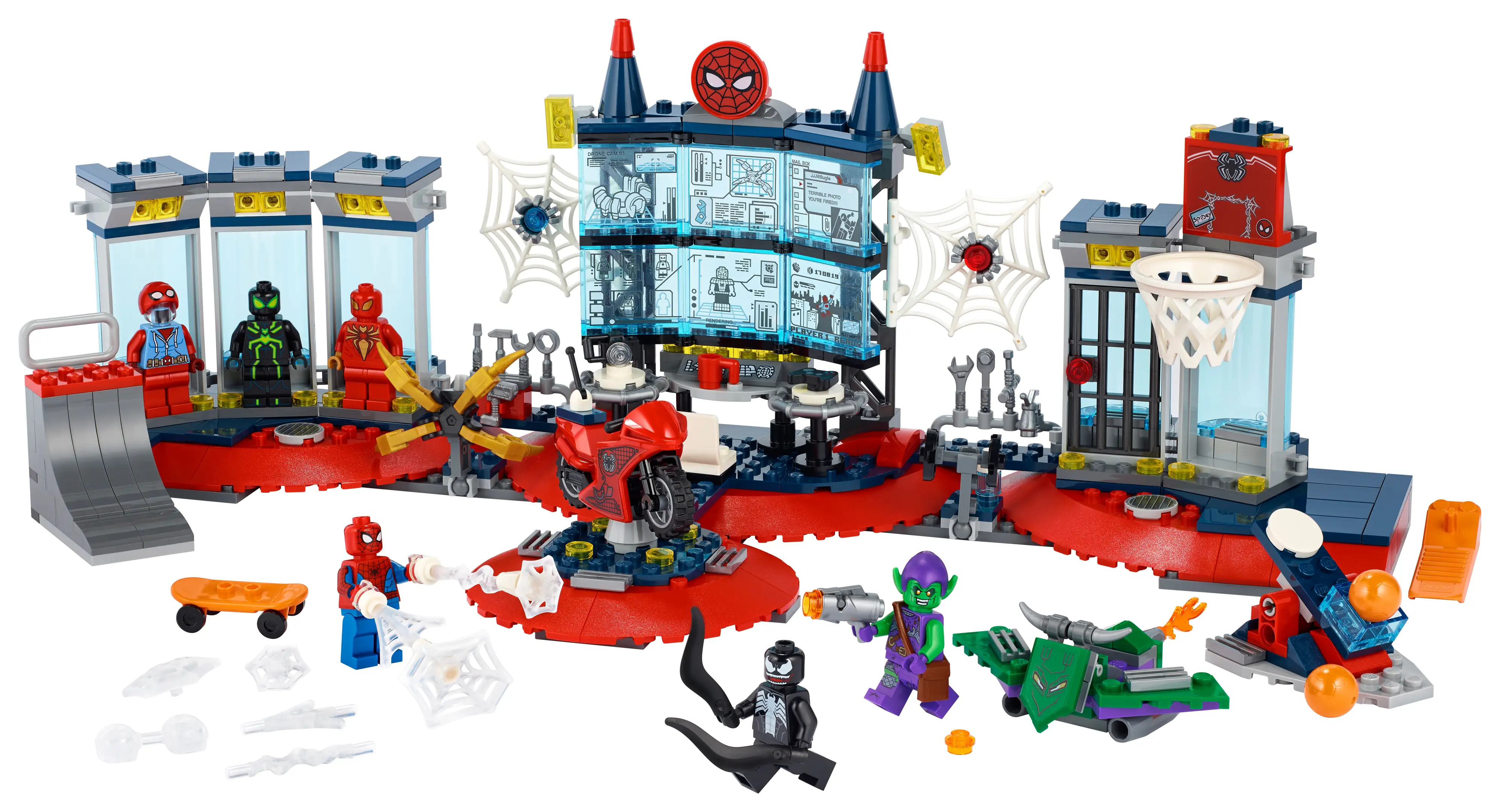 LEGO Marvel Attack on the Spider Lair • Set 76175 • SetDB