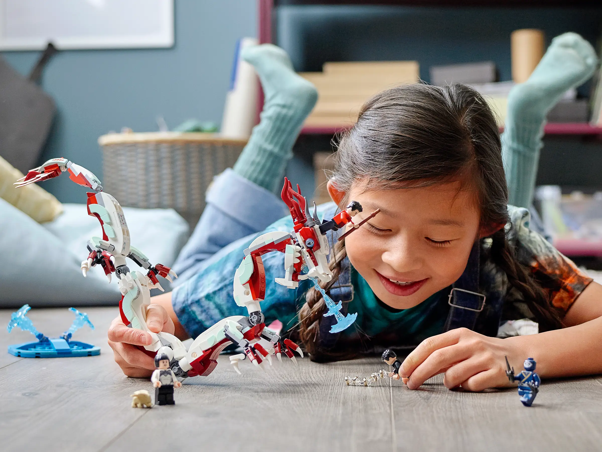 Marvel Studios Shang Chi Dragon Lego LEGO Marvel Battle At The