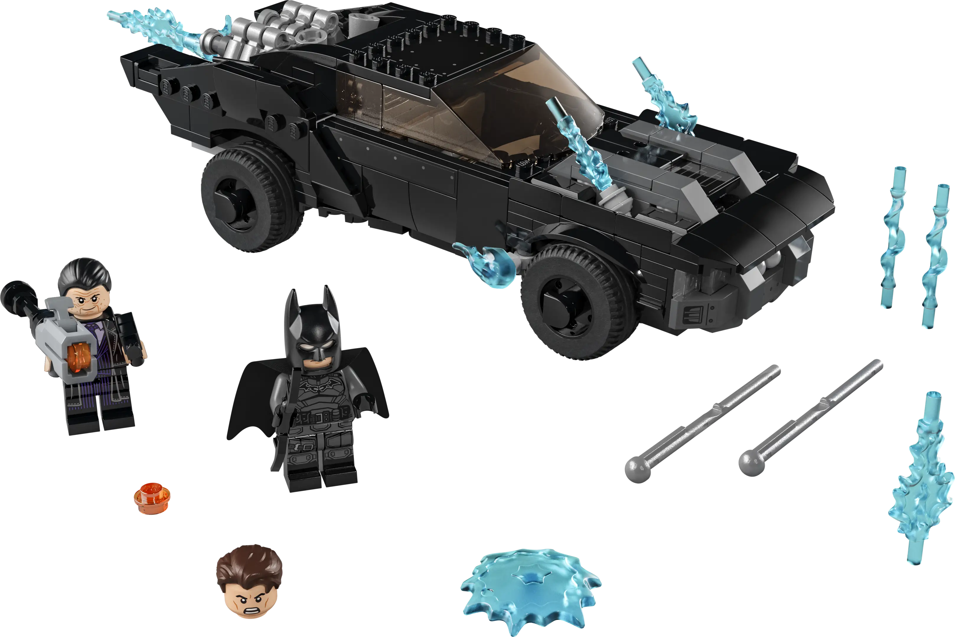Lego Batman Penguin Car LEGO Batman Batmobile The Penguin Chase