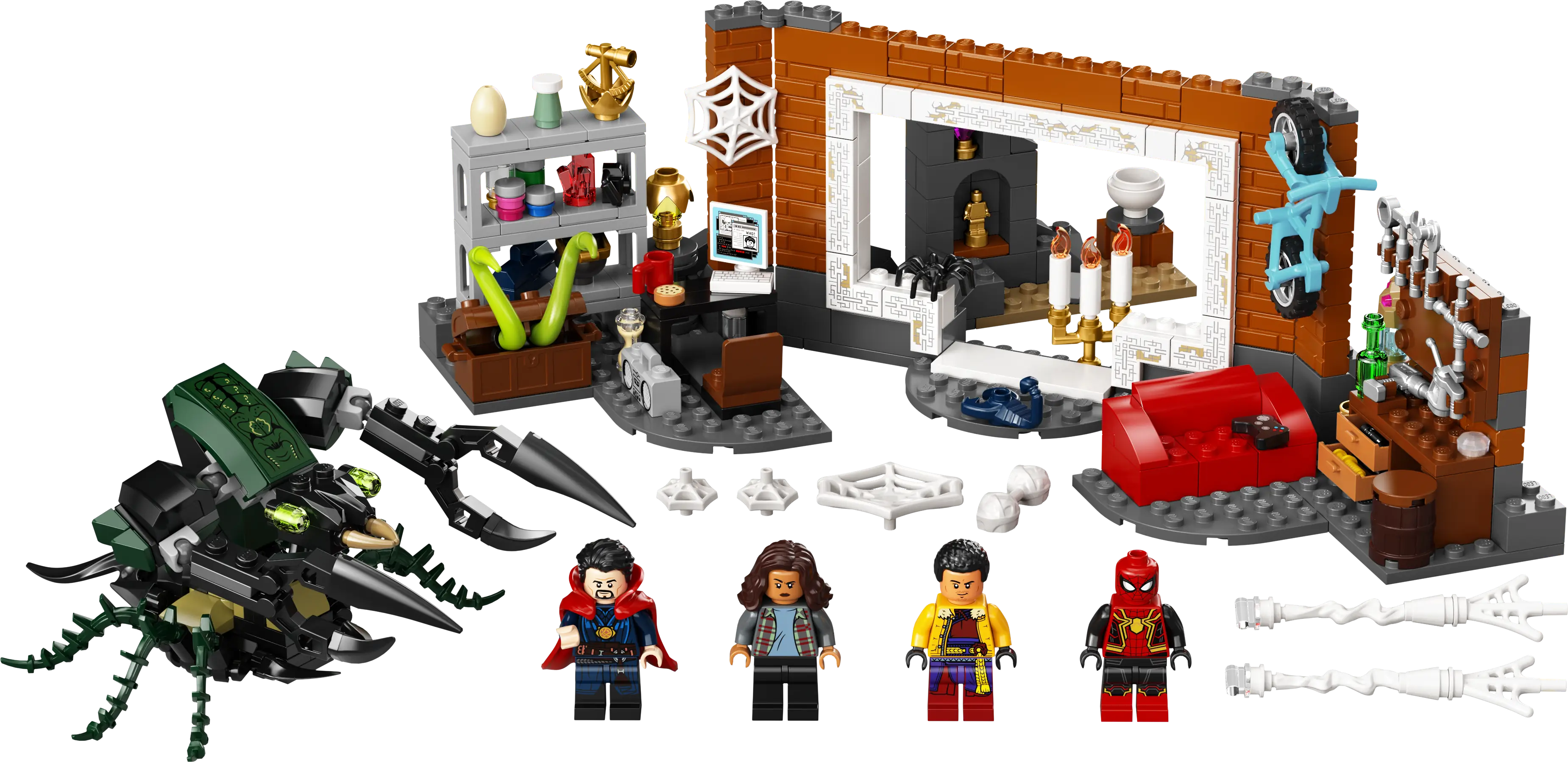 LEGO Marvel Spider Man at the Sanctum Workshop Set 76185