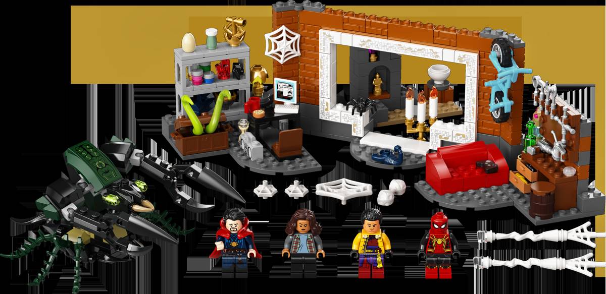 LEGO Marvel Spider-Man at the Sanctum Workshop • Set 76185
