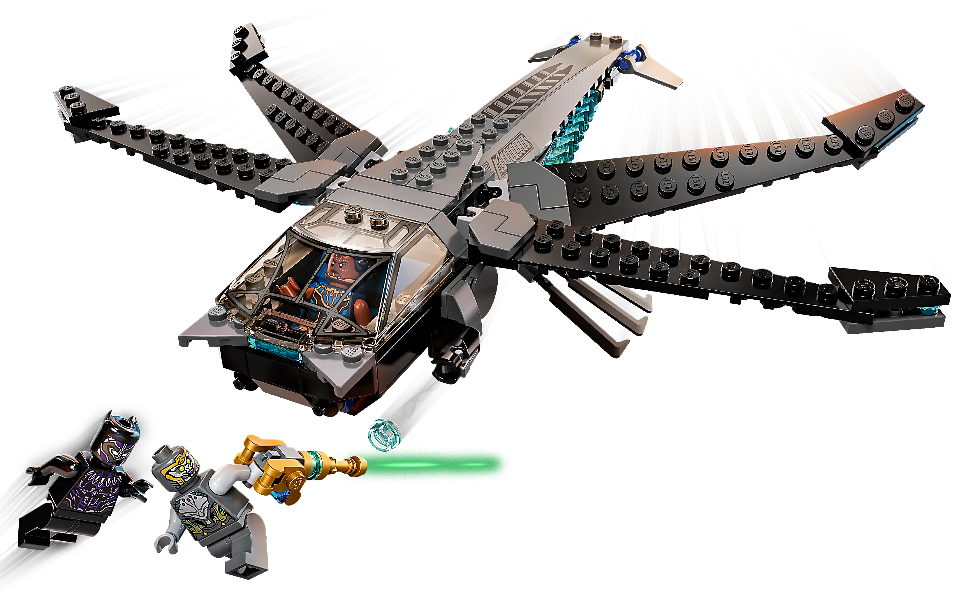 LEGO Marvel Black Panther Dragon Flyer • Set 76186 • SetDB