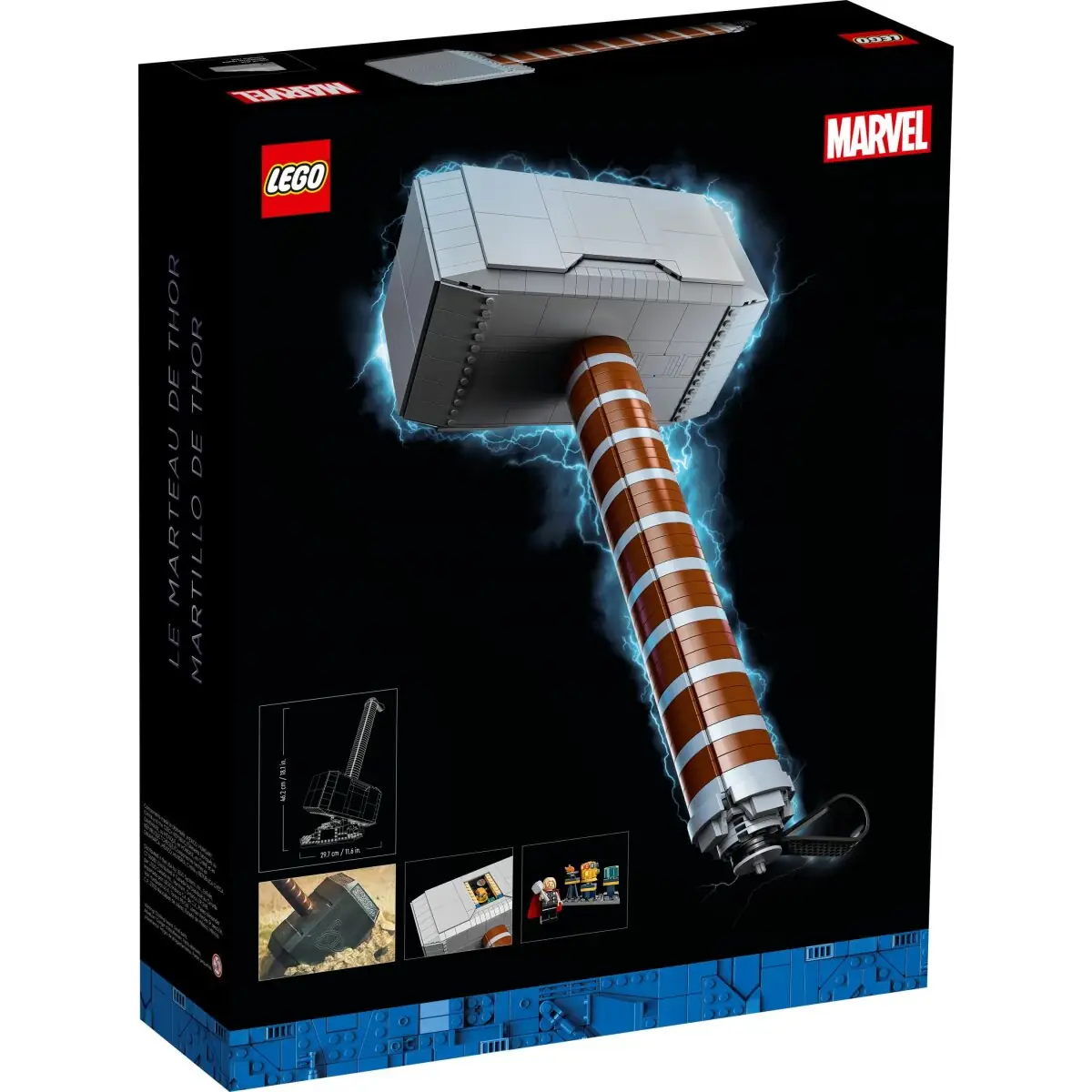 LEGO Marvel Thor's Hammer • Set 76209 • SetDB