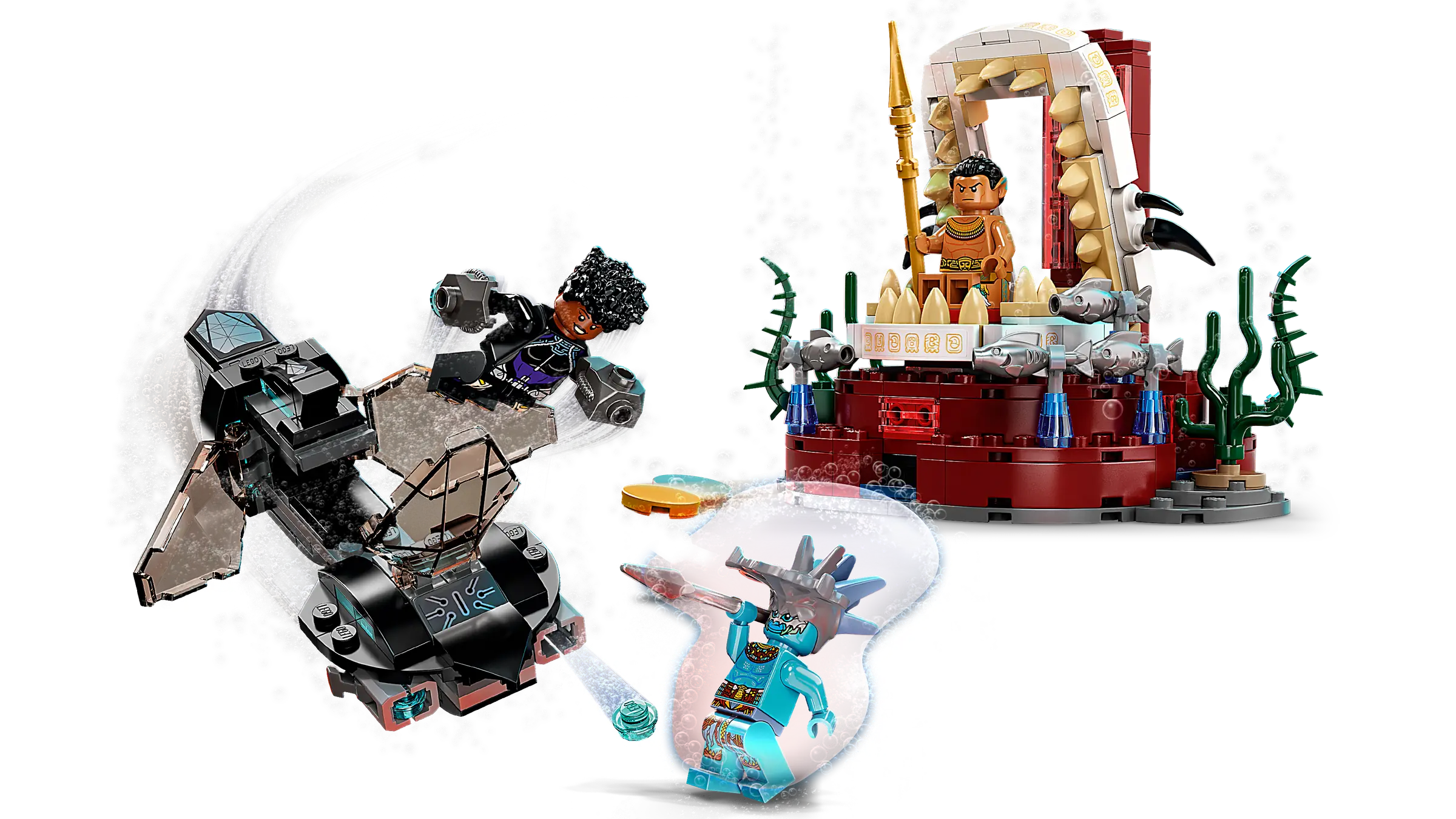 LEGO Marvel King Namor's Throne Room • Set 76213 • SetDB