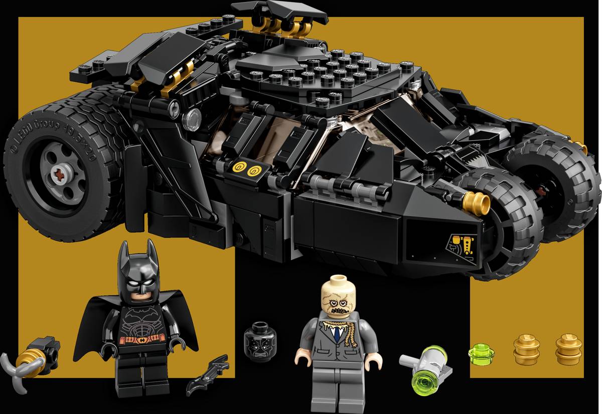 LEGO DC Batman Batmobile Tumbler Scarecrow Showdown