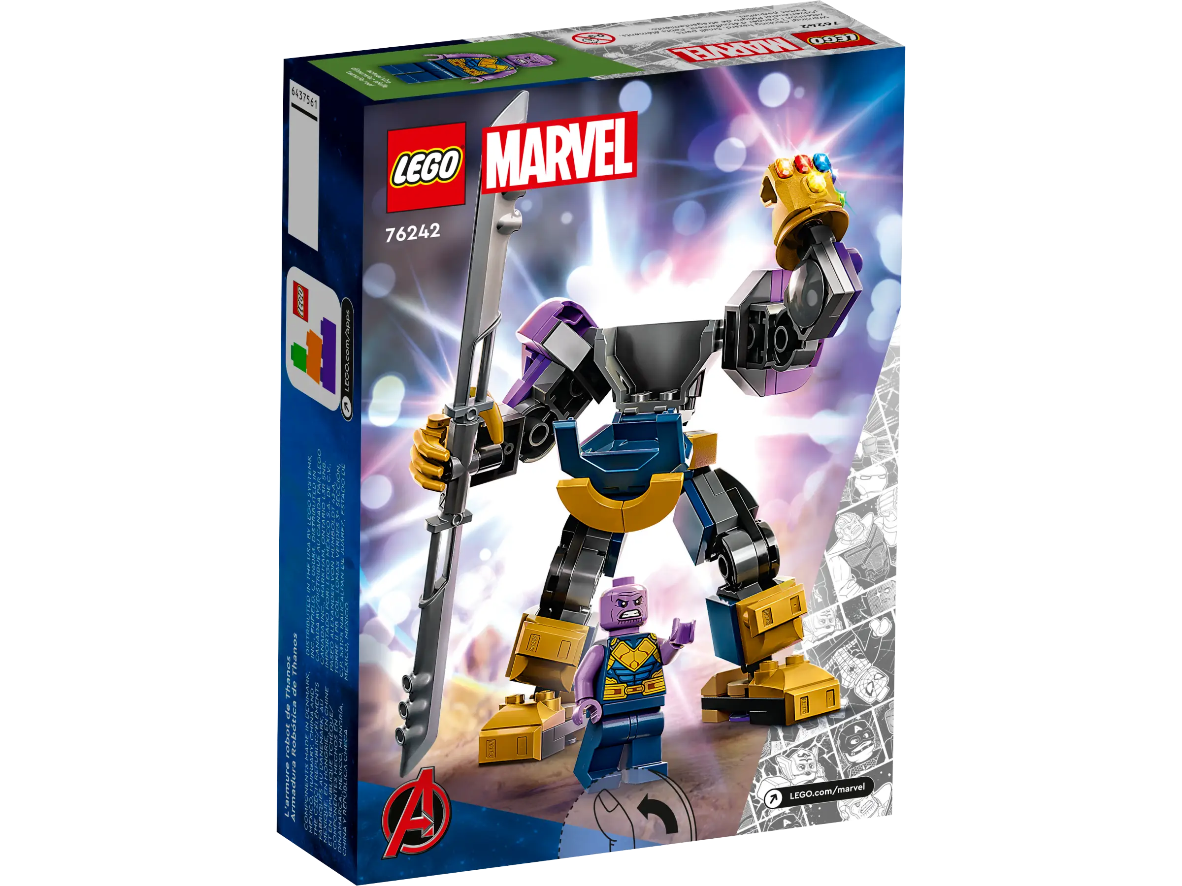 LEGO Marvel Thanos Mech Armor • Set 76242 • SetDB
