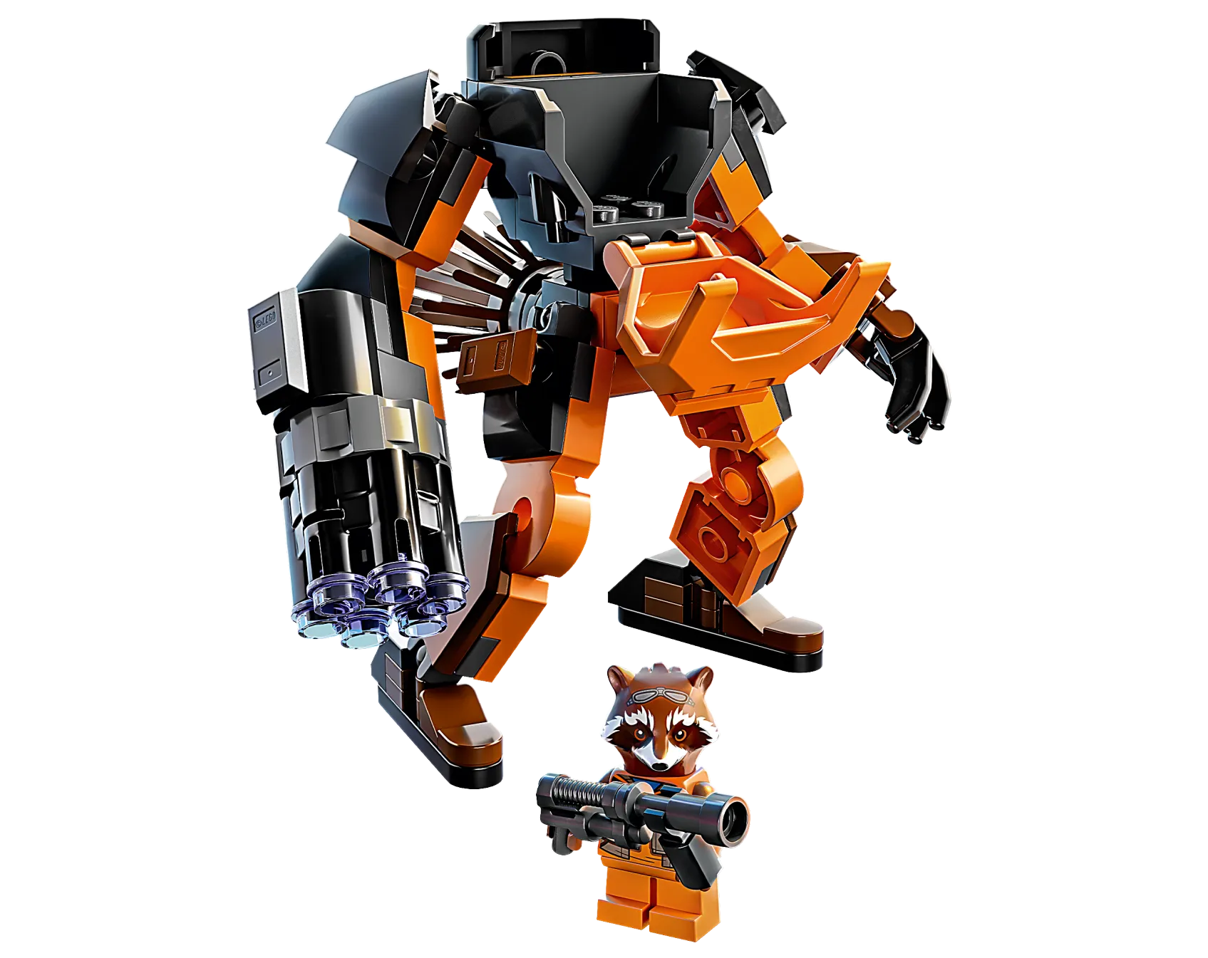 LEGO Marvel Rocket Mech Armor • Set 76243 • SetDB