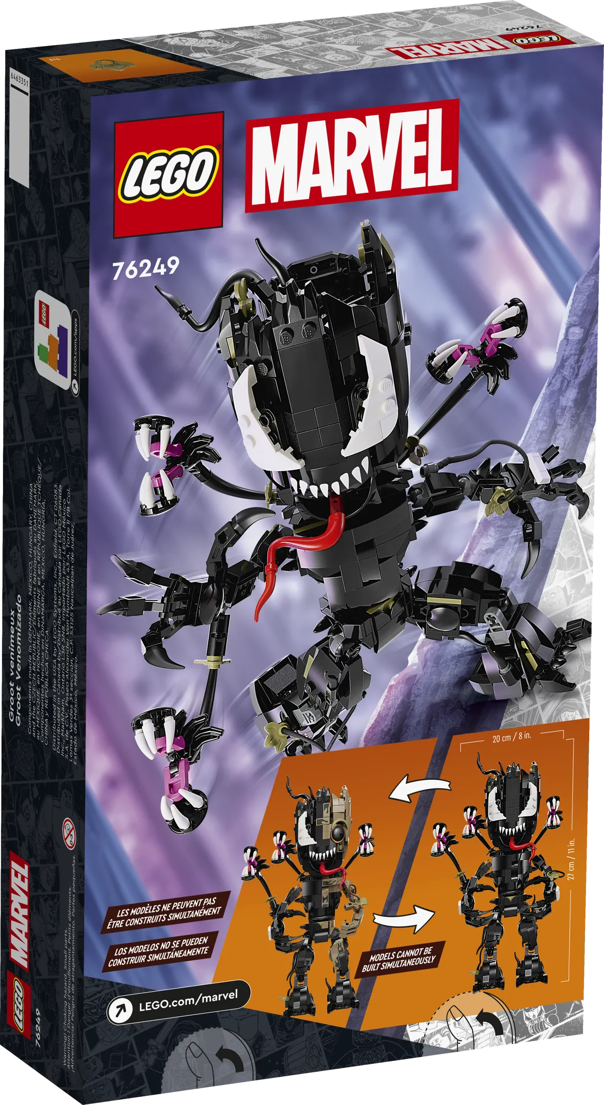 LEGO Marvel Venomized Groot • Set 76249 • SetDB