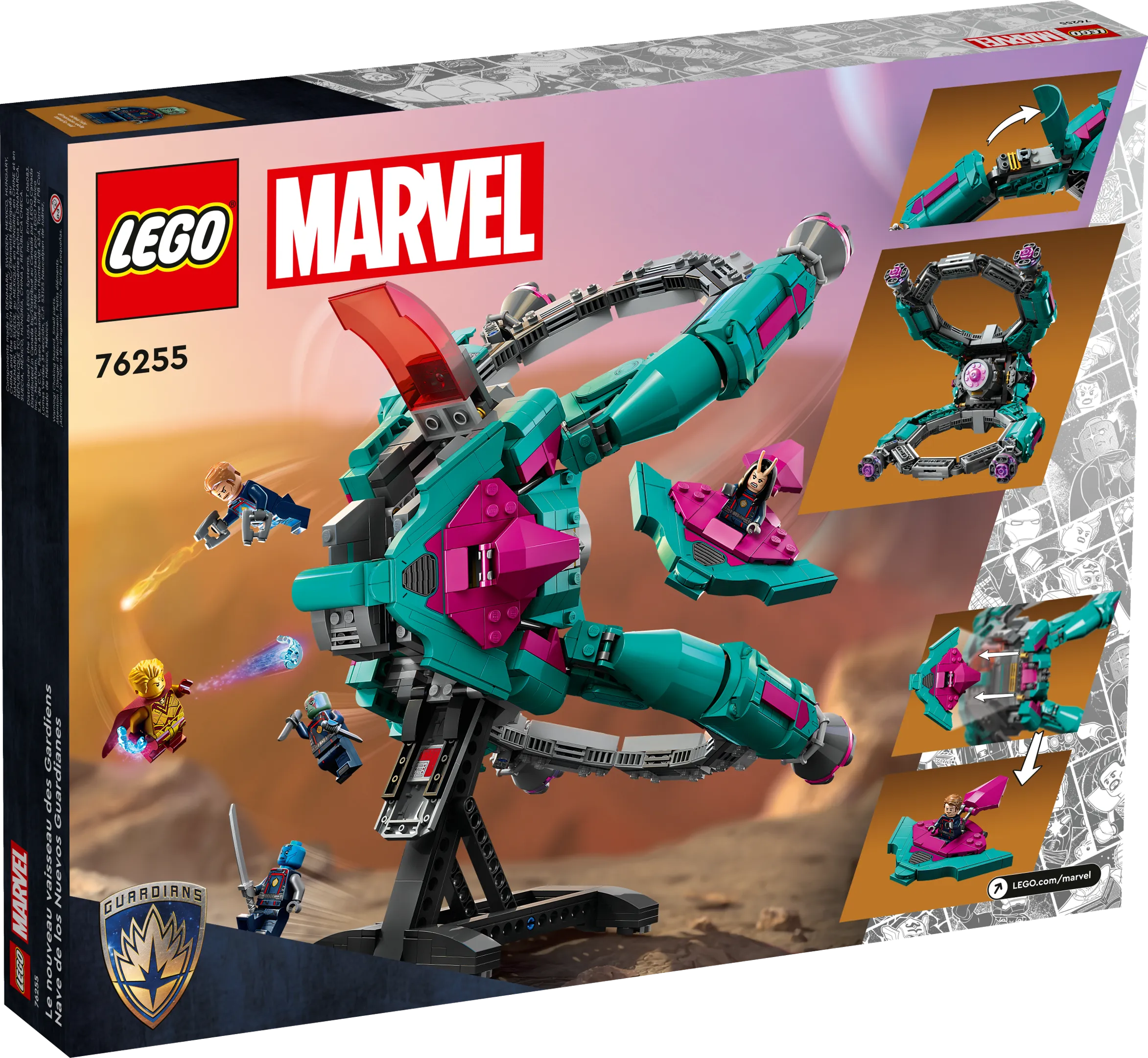 LEGO Marvel The New Guardians' Ship • Set 76255 • SetDB
