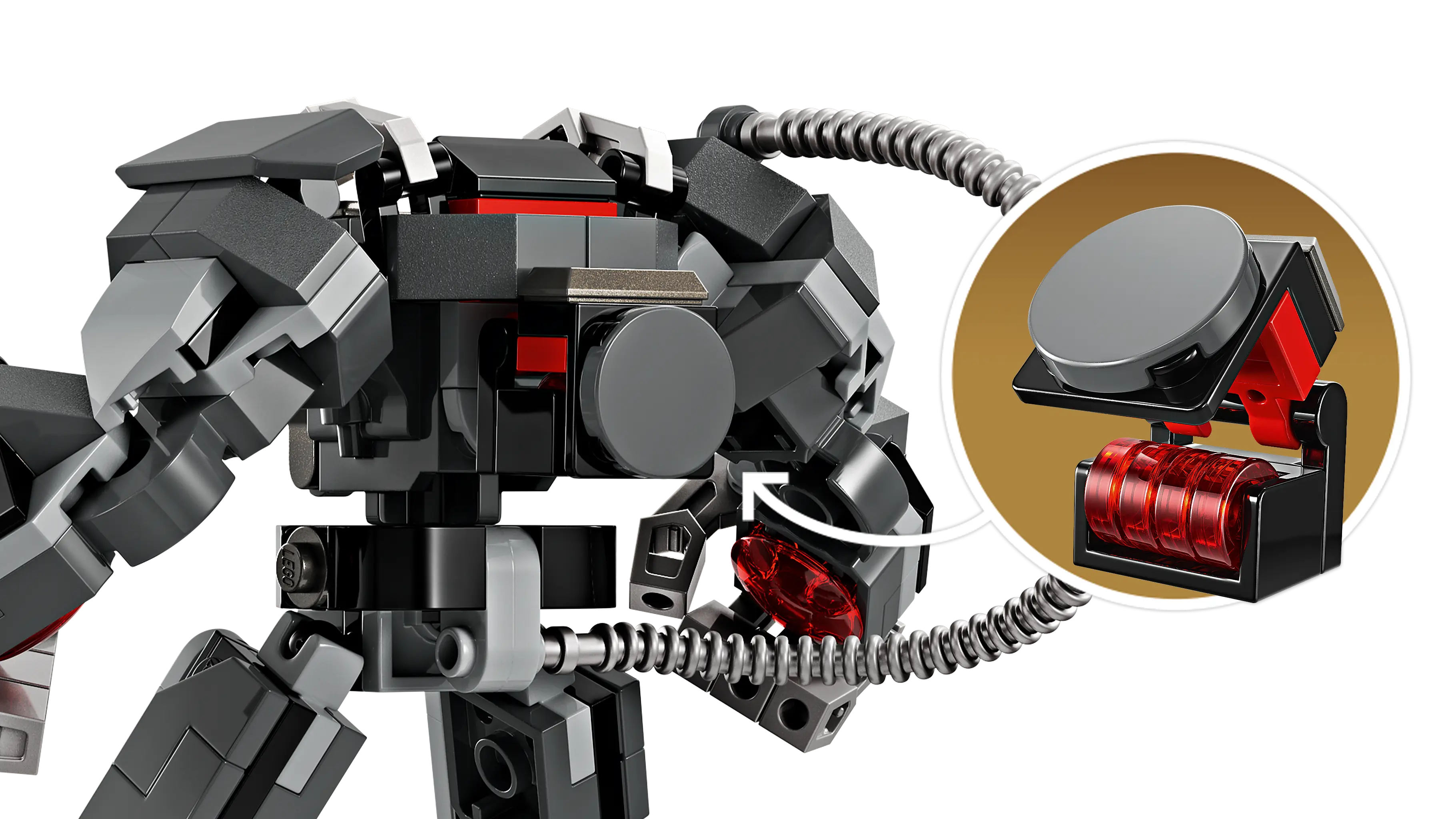 LEGO Marvel War Machine Mech Armor • Set 76277 • SetDB LEGO Marvel War Machine Mech Armor • Set 76277 • SetDB