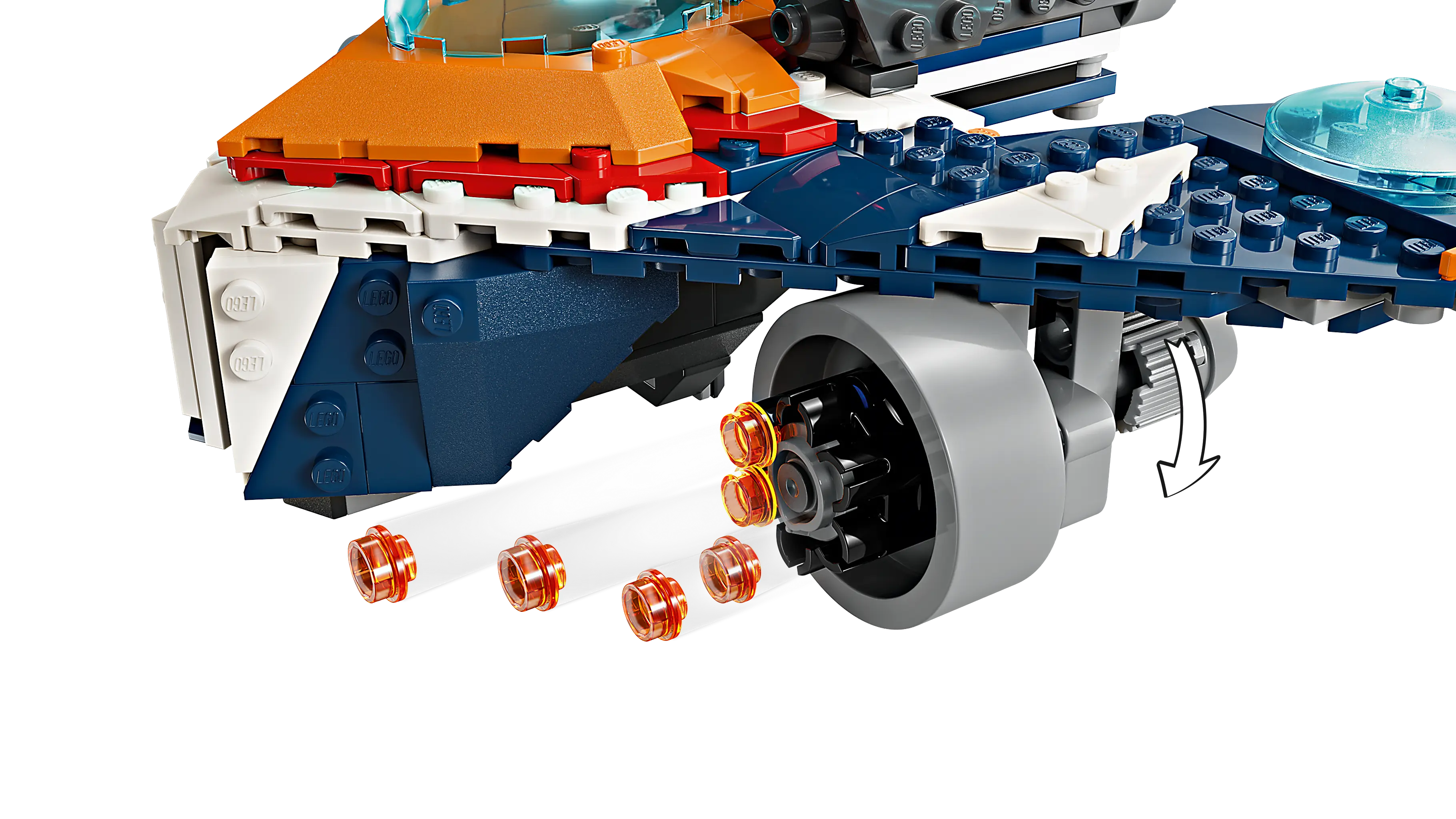 LEGO Marvel Rocket's Warbird vs. Ronan • Set 76278