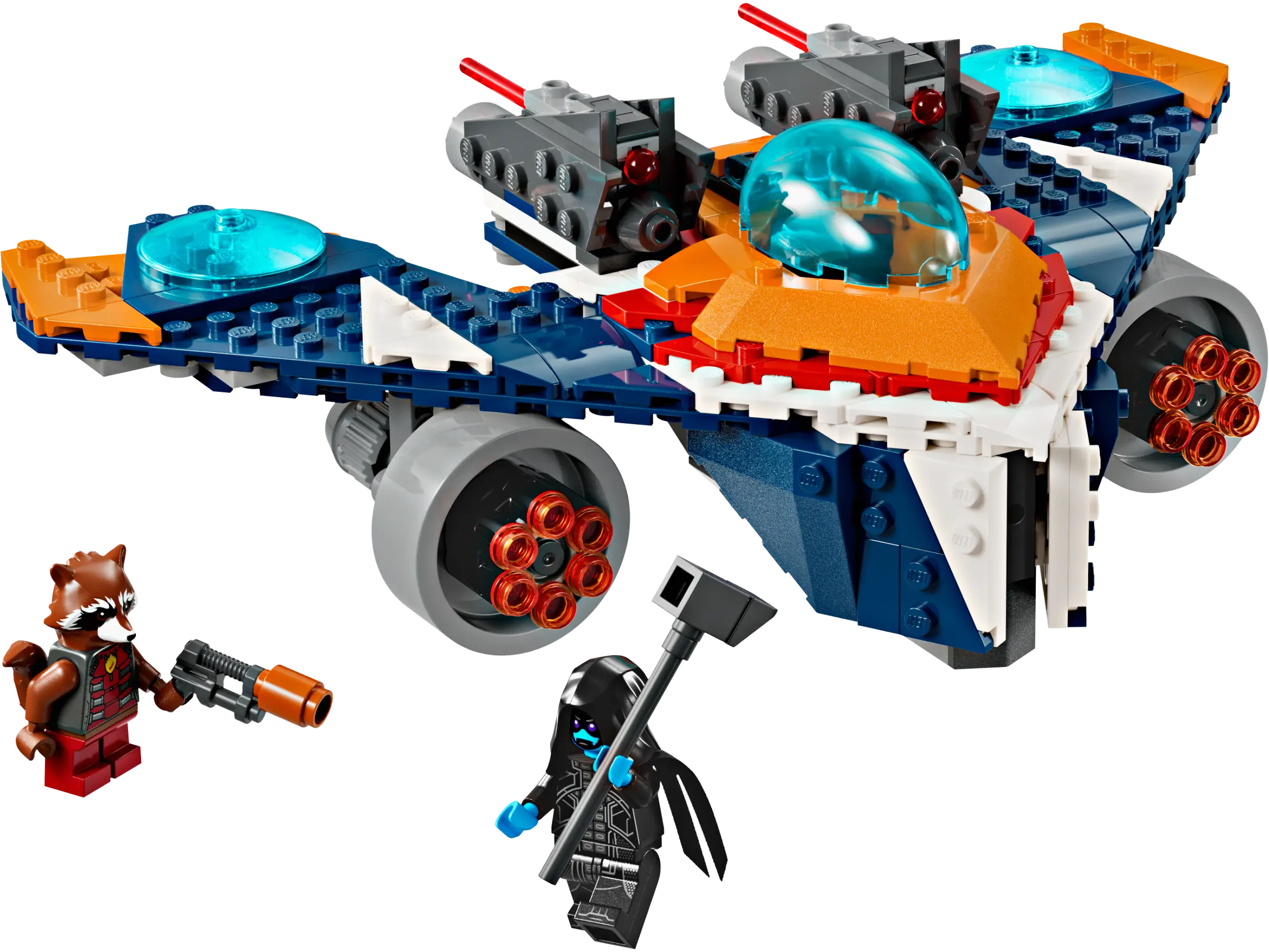 LEGO Marvel Rocket's Warbird vs. Ronan • Set 76278