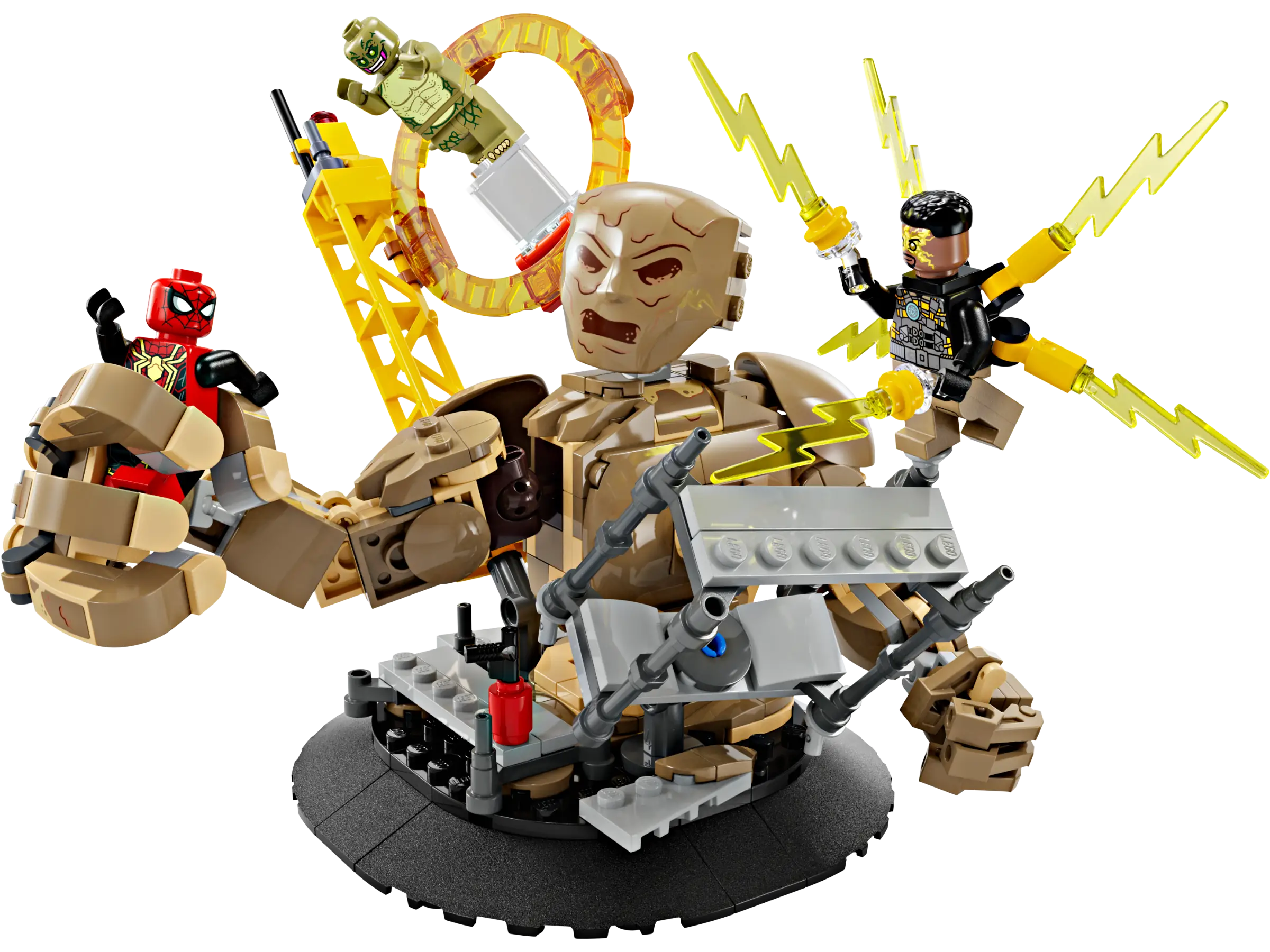 Iron Man Lego Iron Spider Amazon LEGO Marvel Spider-Man Sandman
