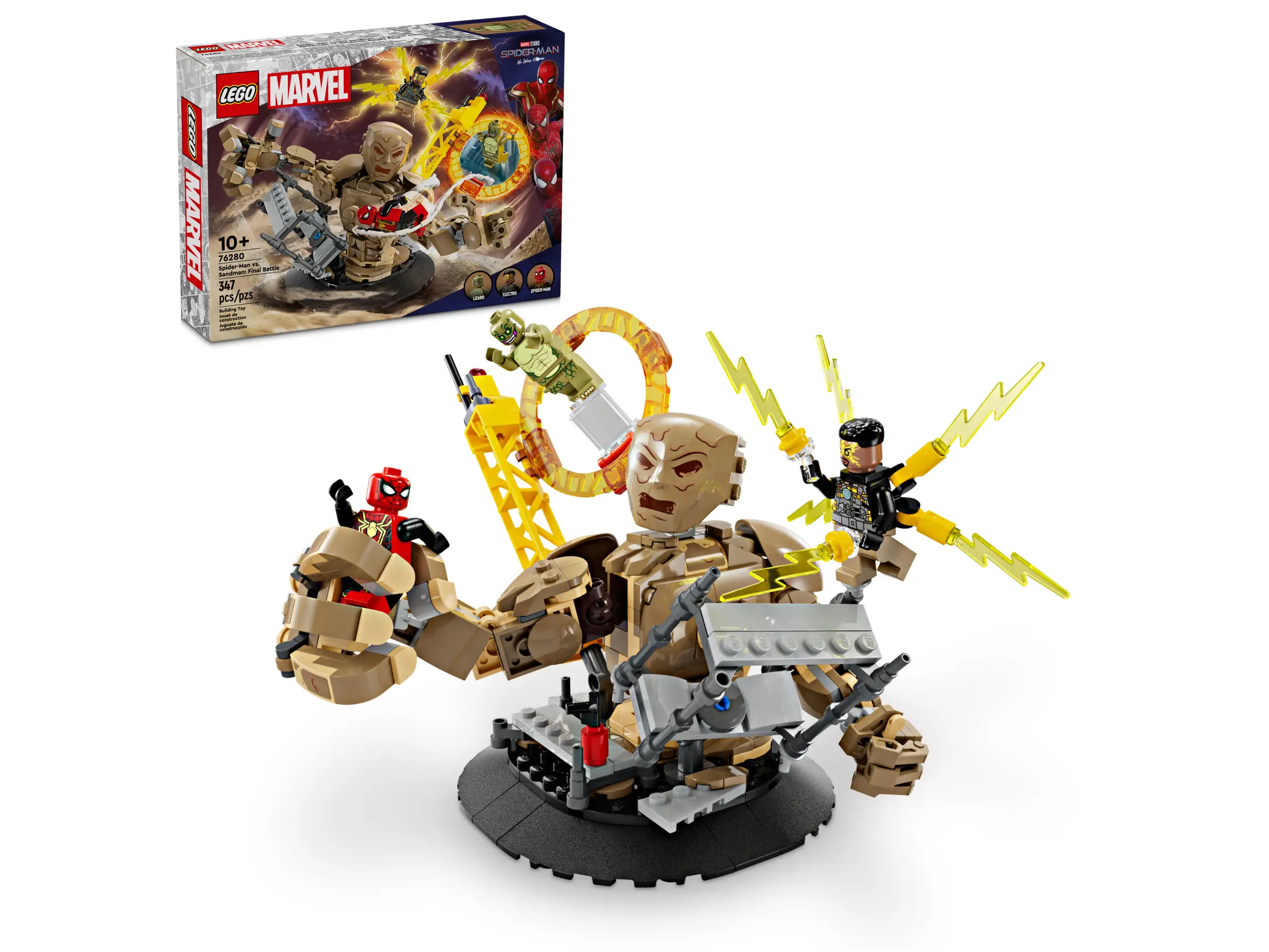 LEGO Marvel Spider-Man Sandman Final Battle • Set 76280