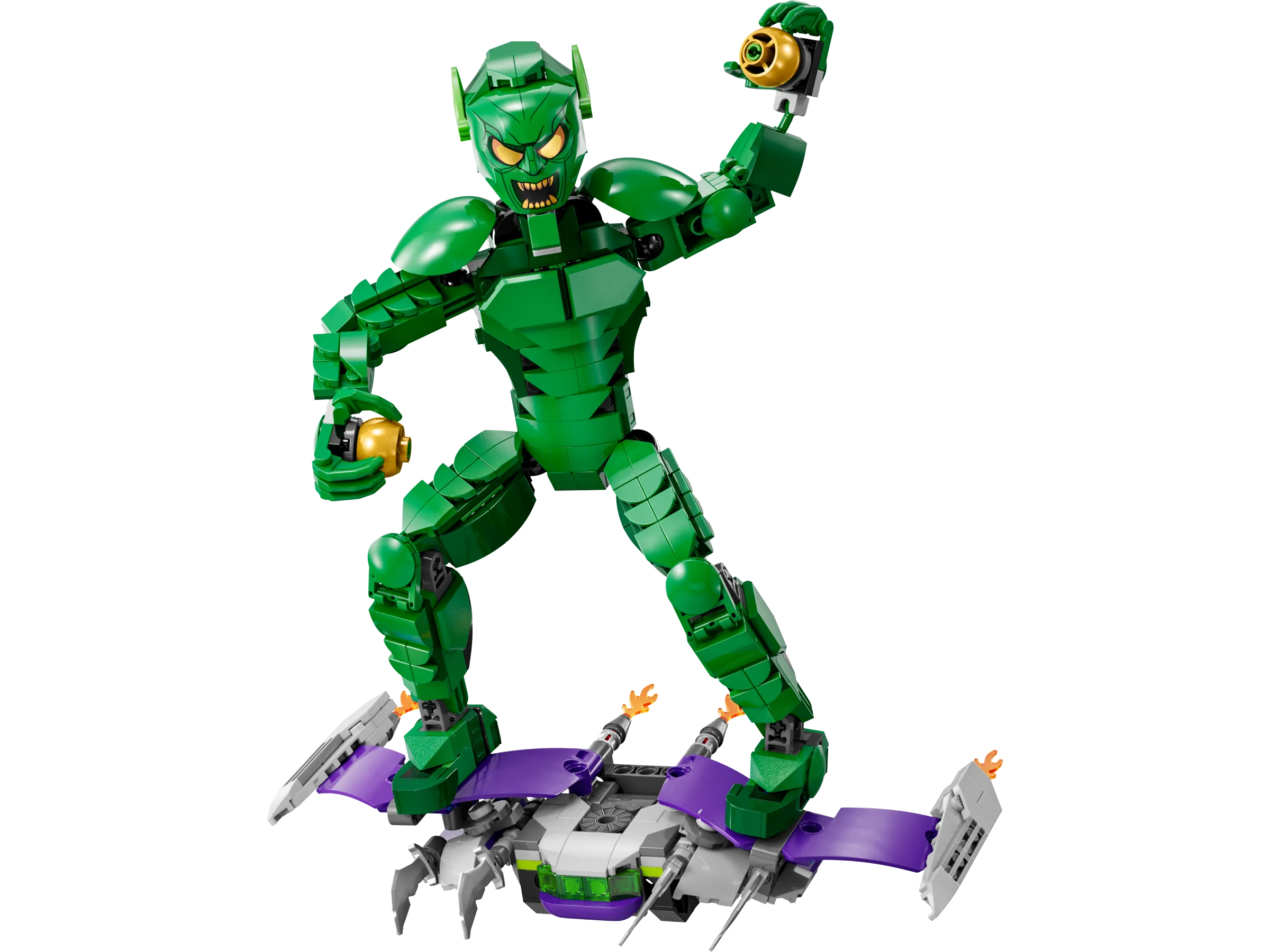 LEGO Marvel Green Goblin Construction Figure • Set 76284
