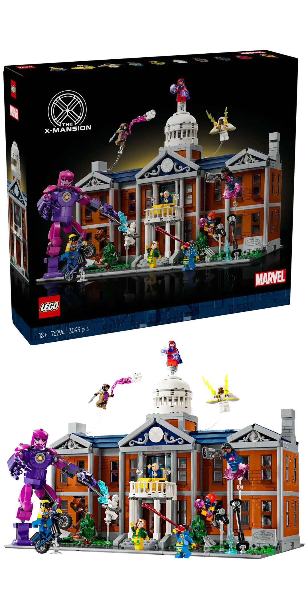 LEGO Marvel X-Men The X-Mansion • Set 76294 • SetDB LEGO Marvel X-Men The X-Mansion • Set 76294 • SetDB