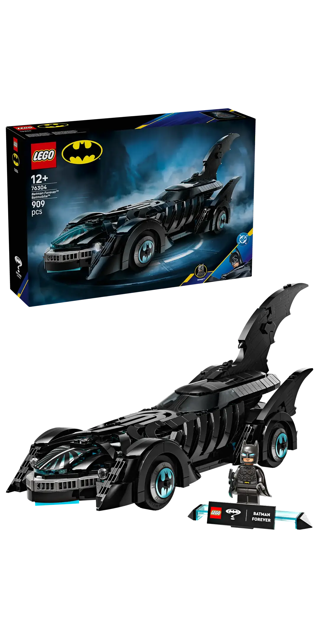 WOW The Dlo2 うお座 US 8.5 LEGO Batman Forever Batmobile • Set 76304 • SetDB