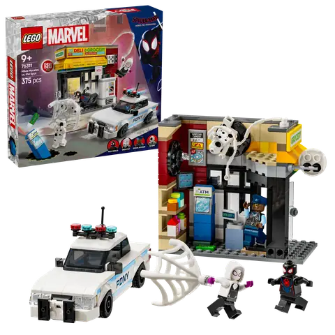 LEGO Marvel Spider-Man Spider-Verse Miles Morales vs. The Spot